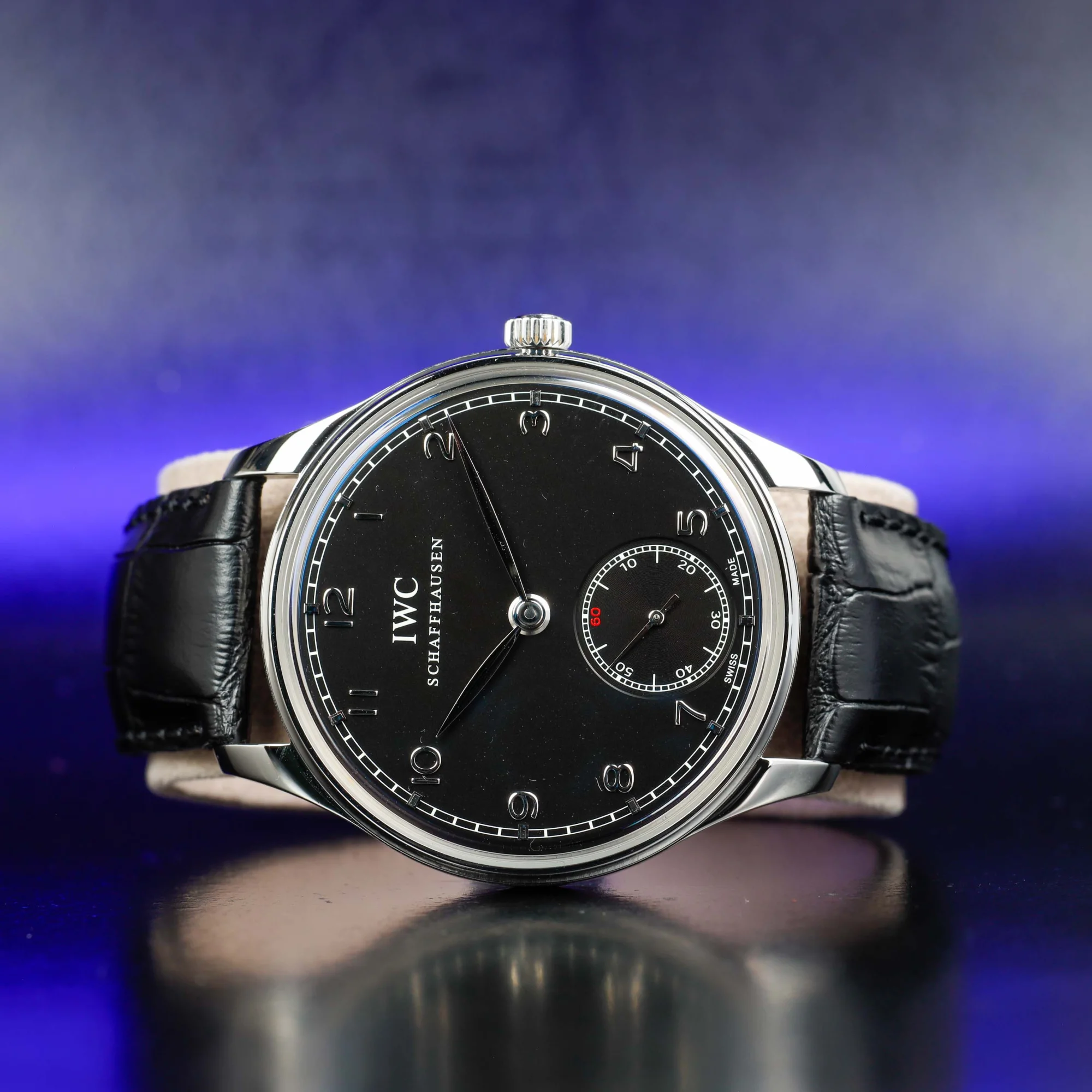 IWC Portuguese Hand-wound steel