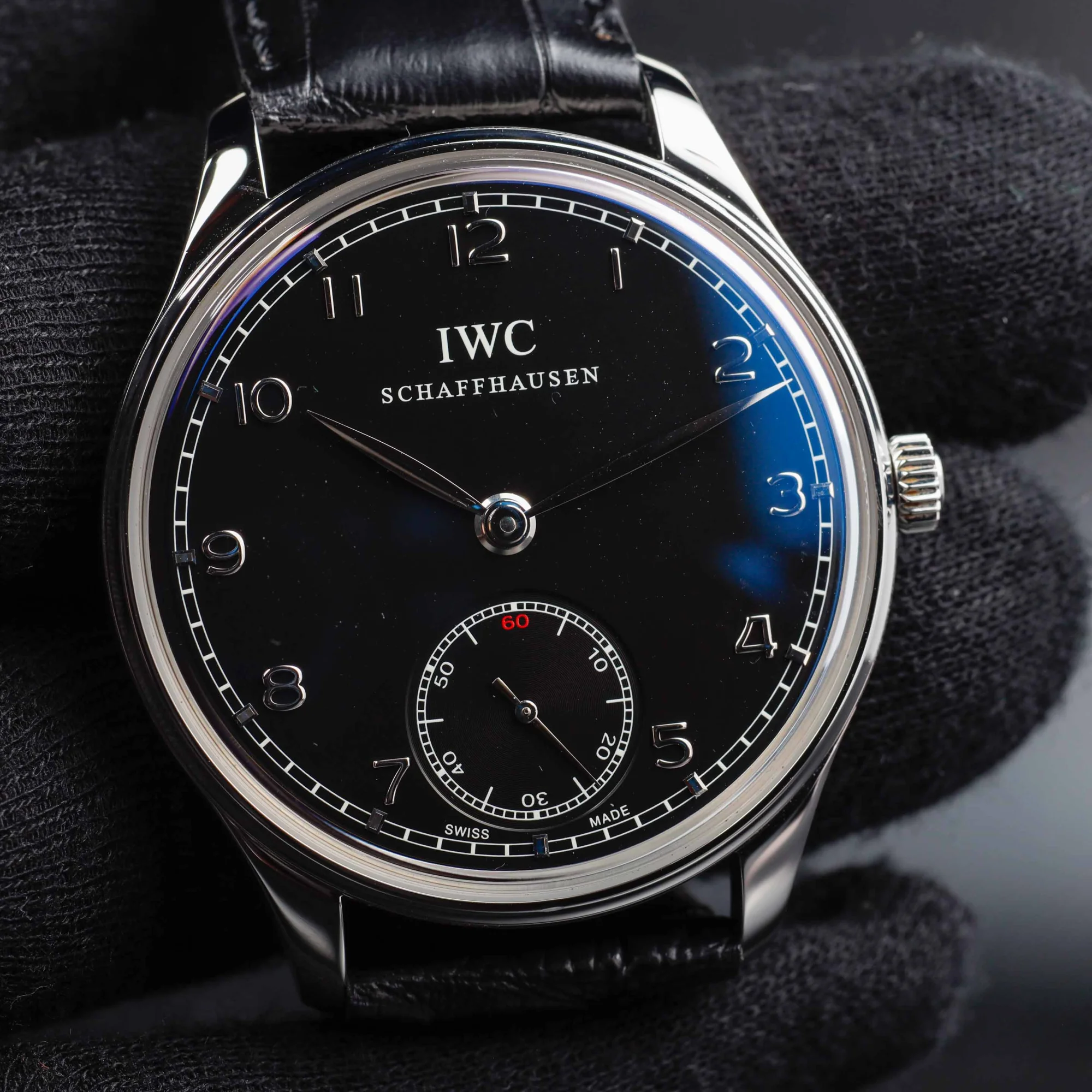 IWC Portuguese Hand-wound steel 8
