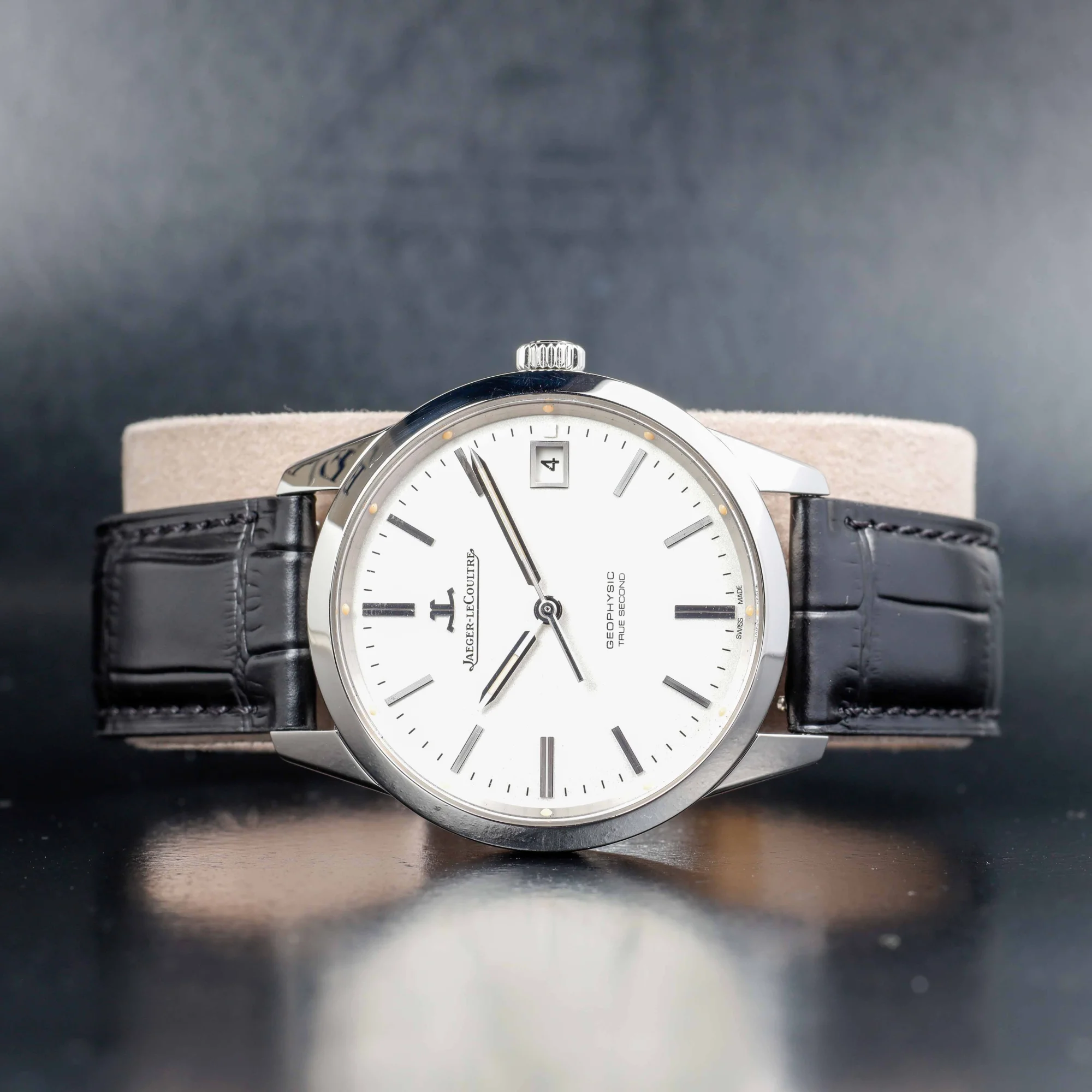 Jaeger-LeCoultre Geophysic True Second acciaio 2