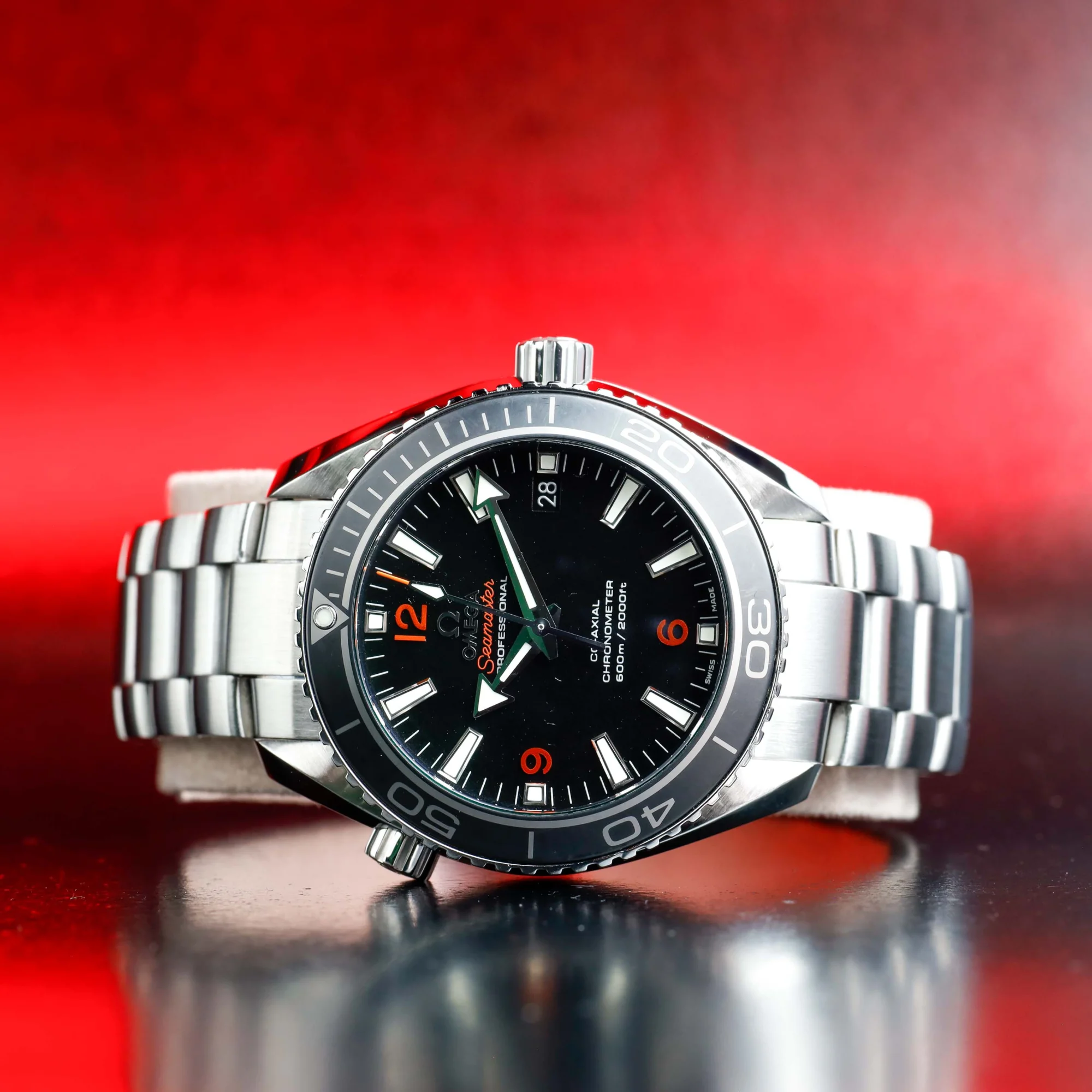 Omega Seamaster Planet Ocean acciaio