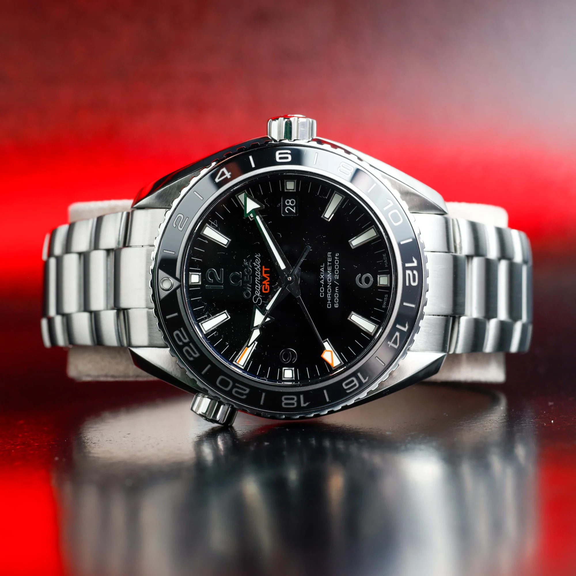 Omega Seamaster Planet Ocean Gmt steel