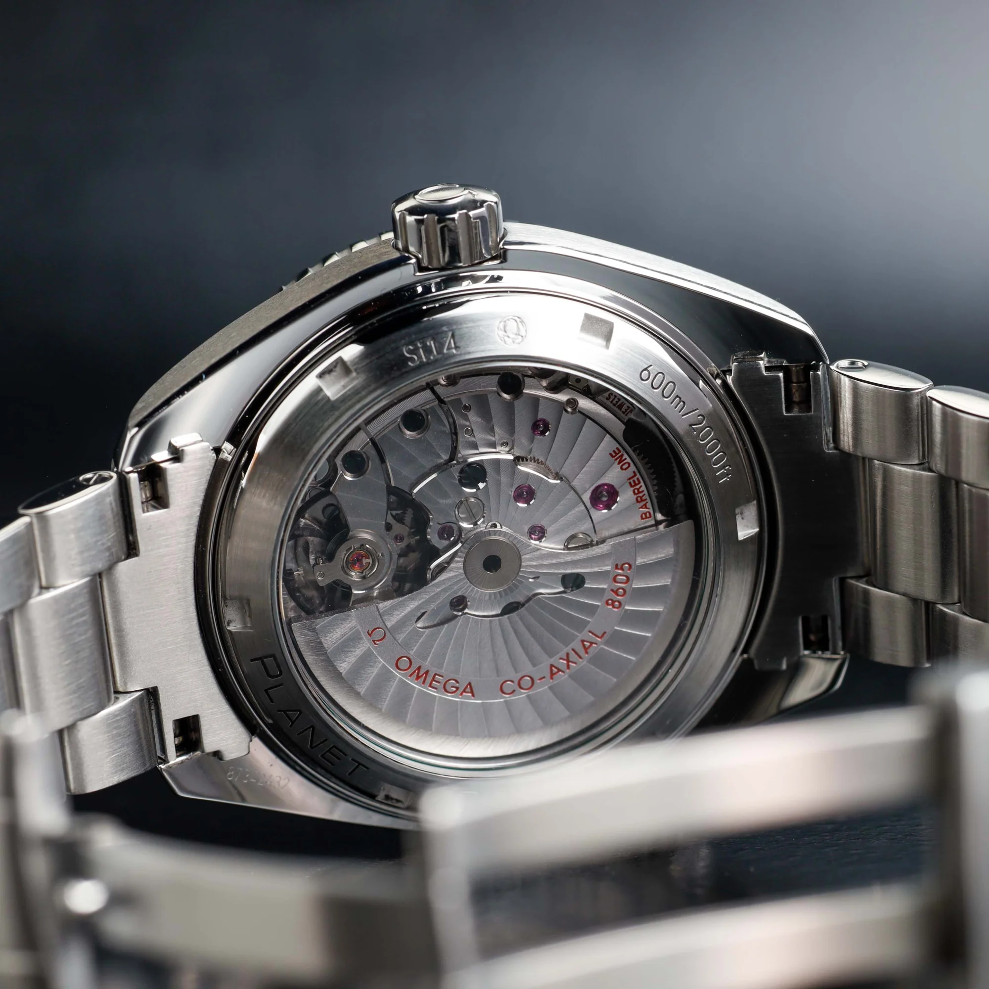 Omega Seamaster Planet Ocean Gmt steel 11