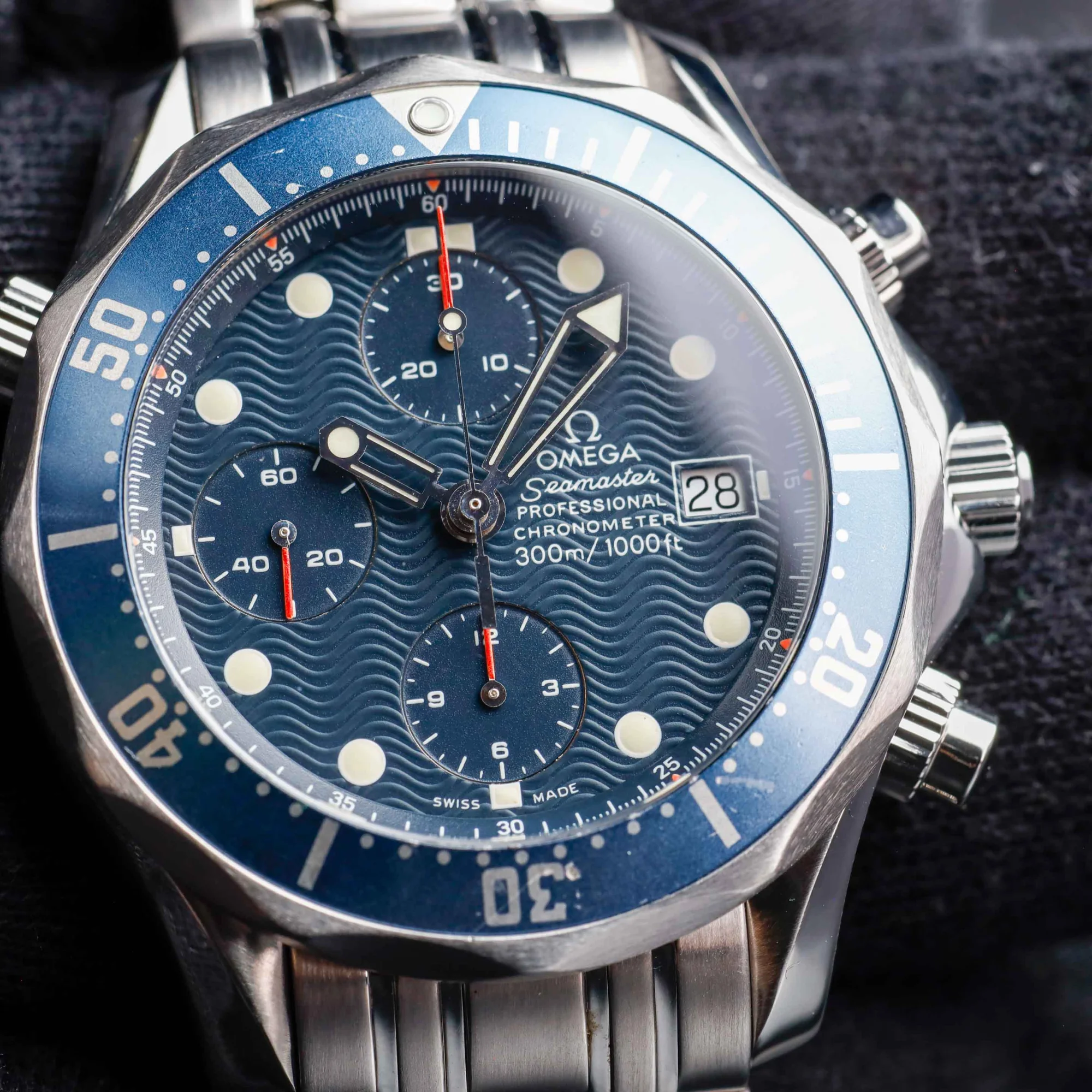 Omega Seamaster Taucher 300 M stahl 10