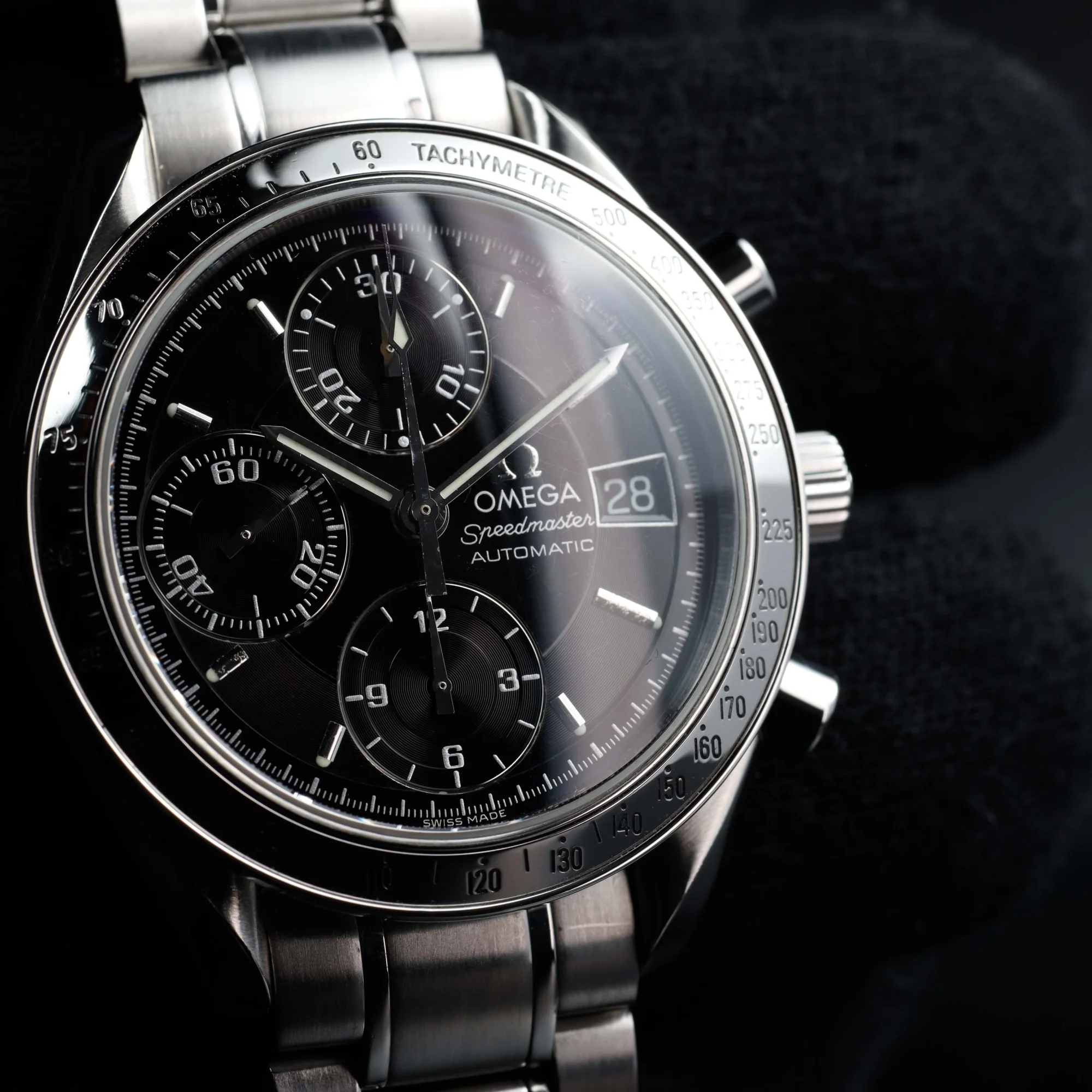 Omega Speedmaster Date steel 10