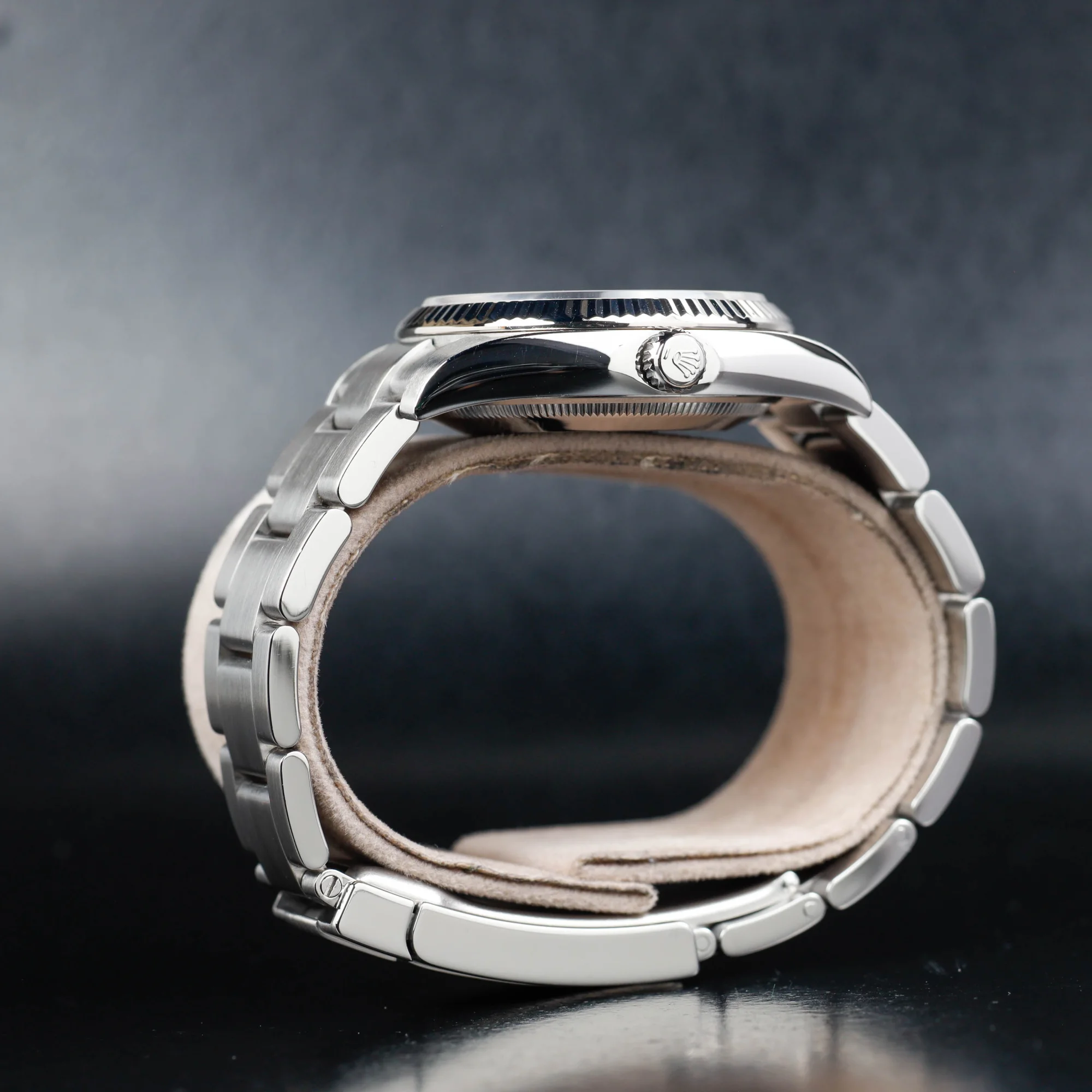 Rolex Air-king 34 acier/or blanc 8