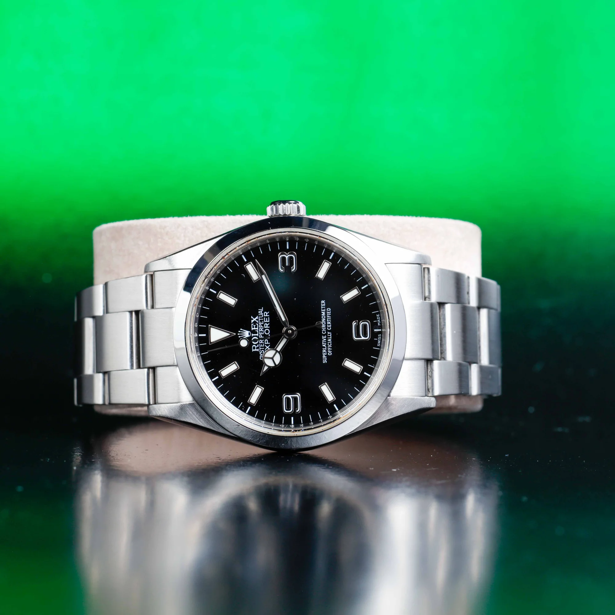 Rolex Explorer acciaio