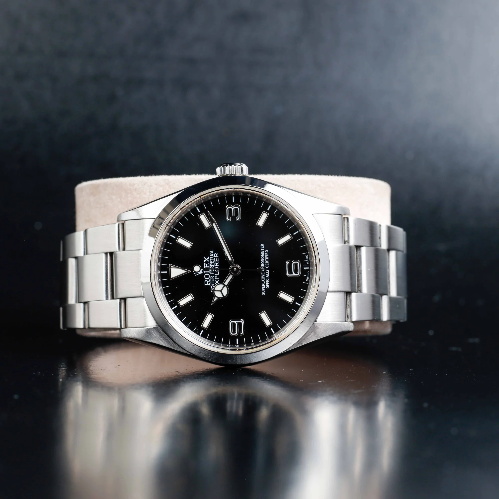 Rolex Explorer acciaio 2