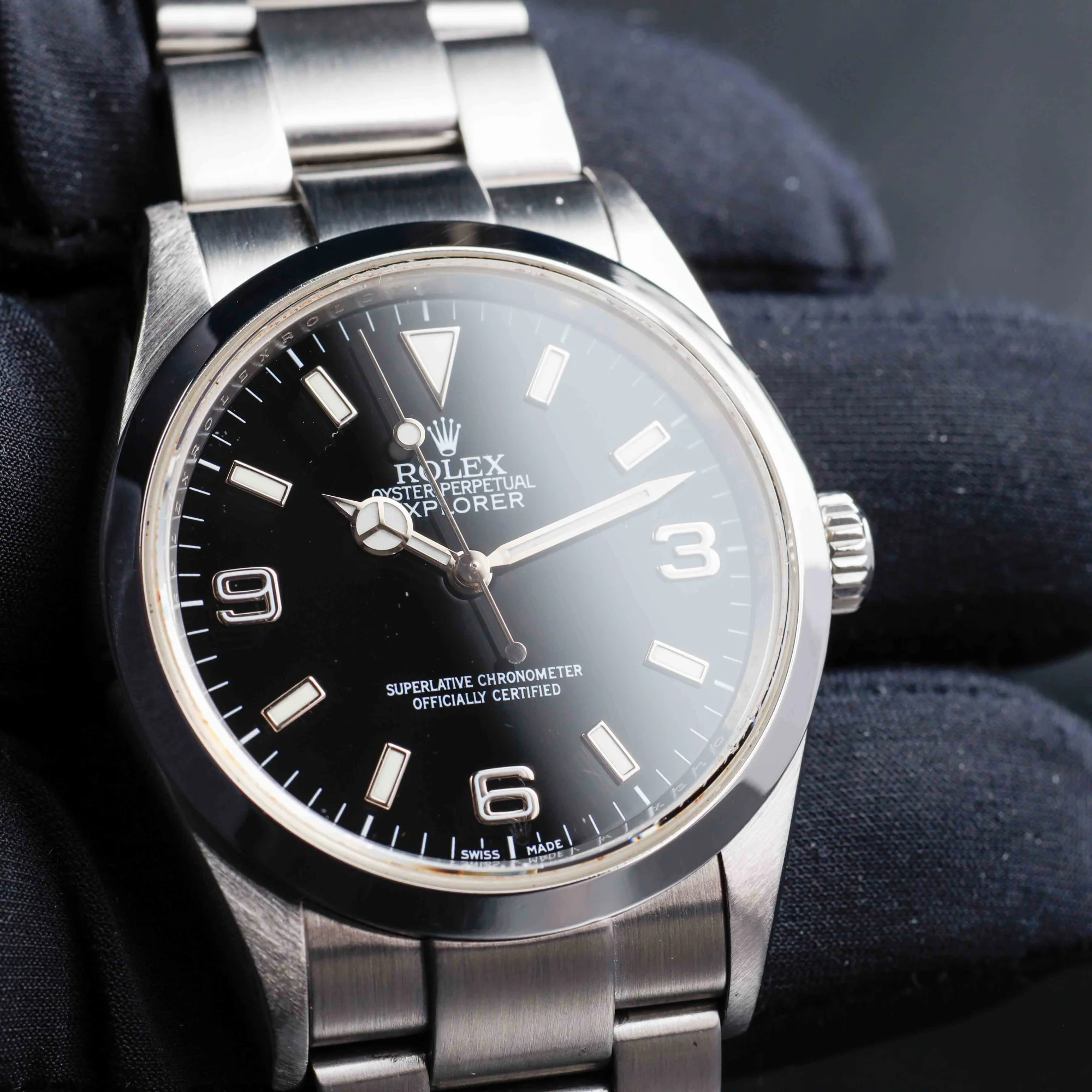Rolex Explorer acciaio 10