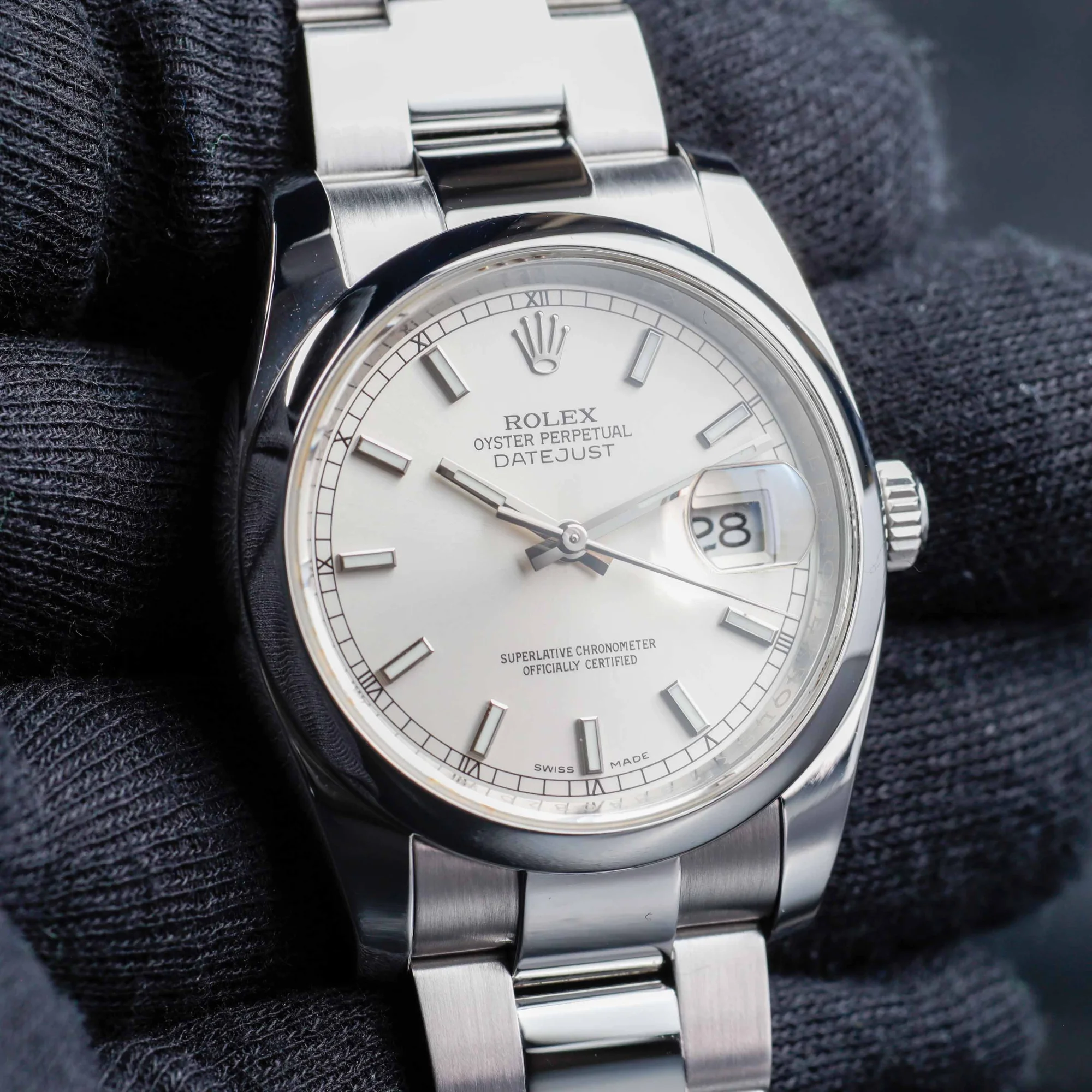 Rolex Datumjust 36 stahl 10