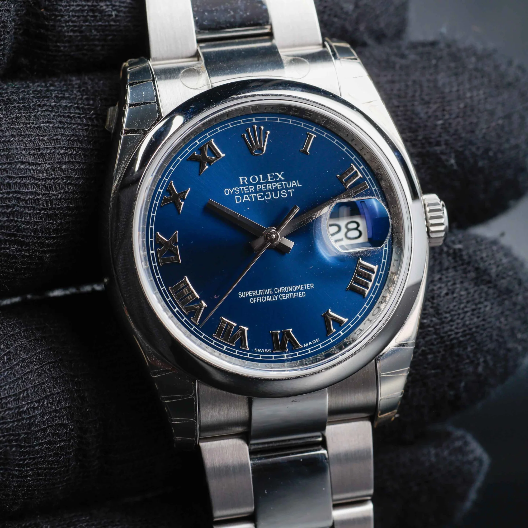 Rolex Datejust 36 nos Zustand stahl 10