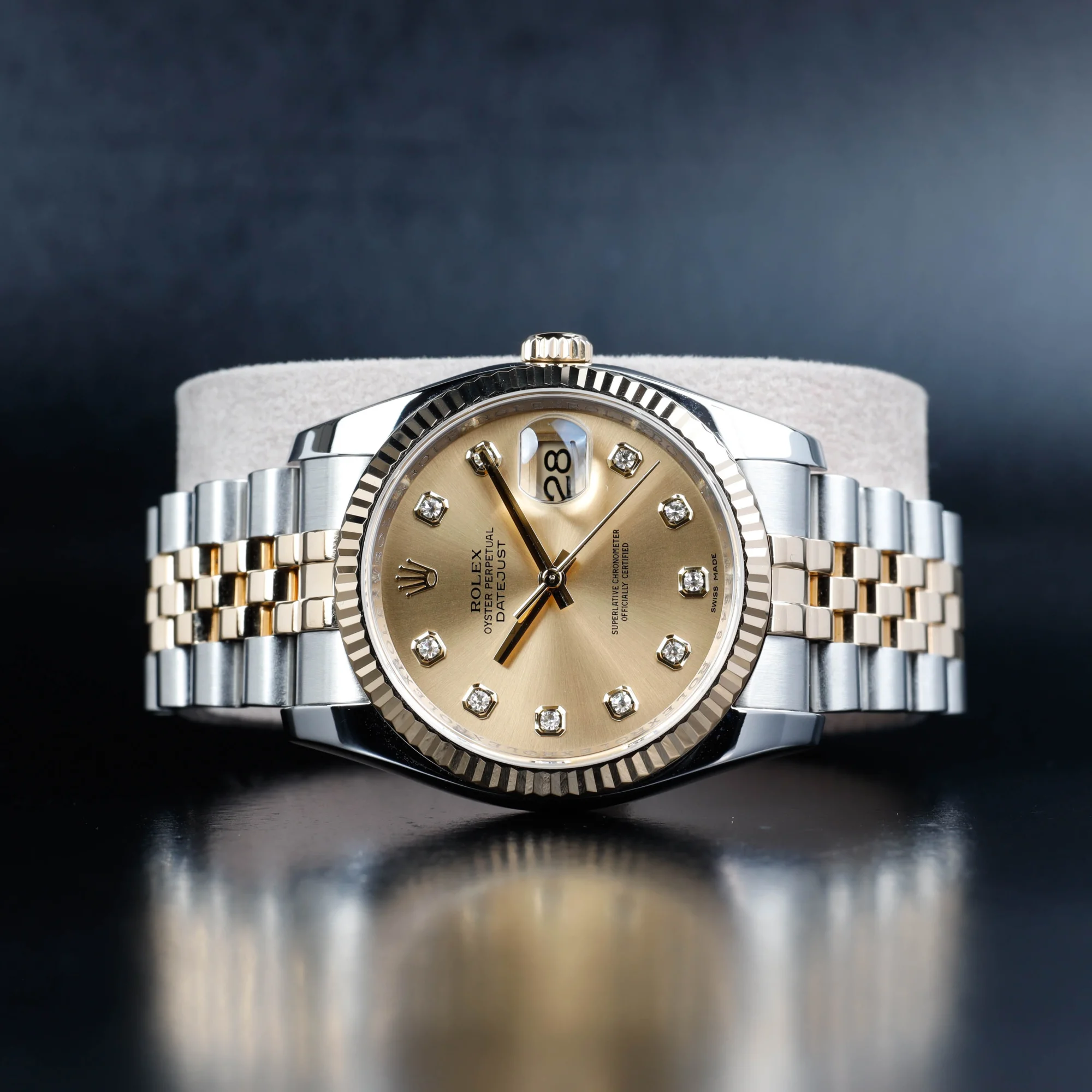 Rolex Datejuste 36 acier/or jaune 2