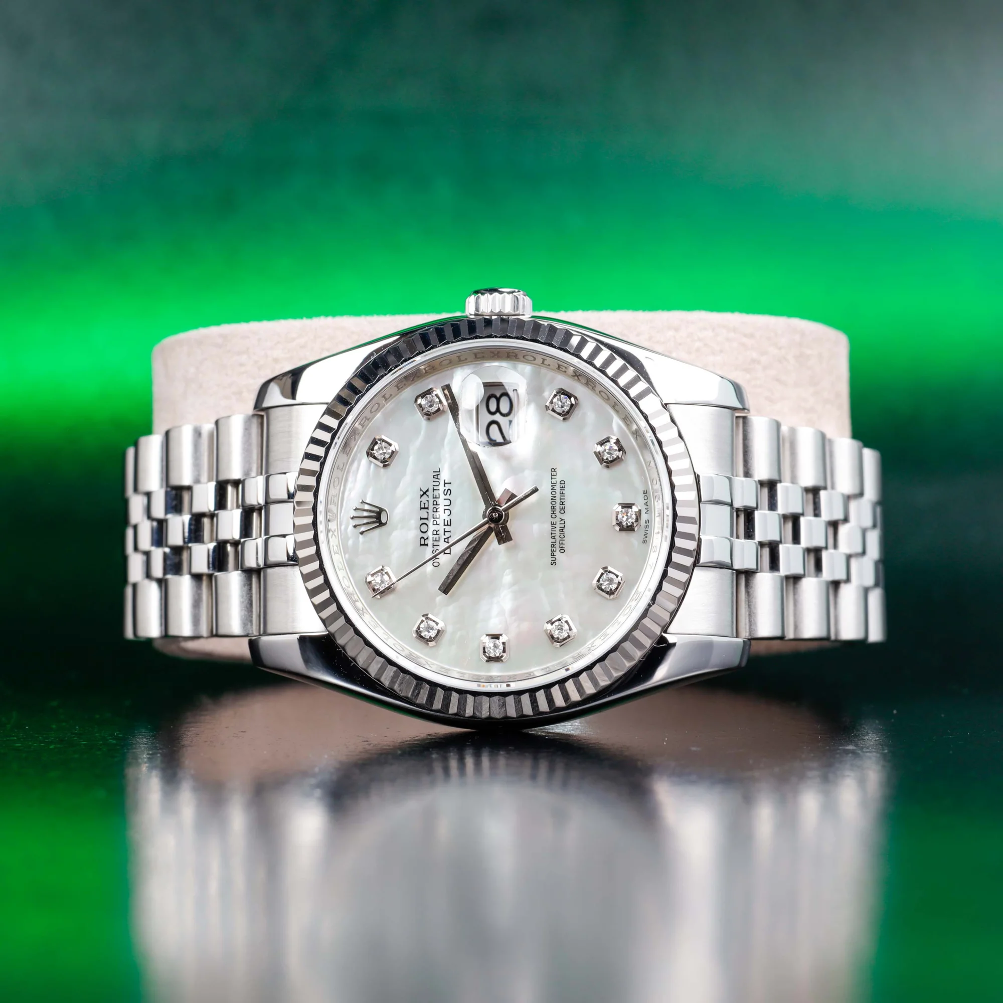 Rolex Datejust 36 steel/white gold