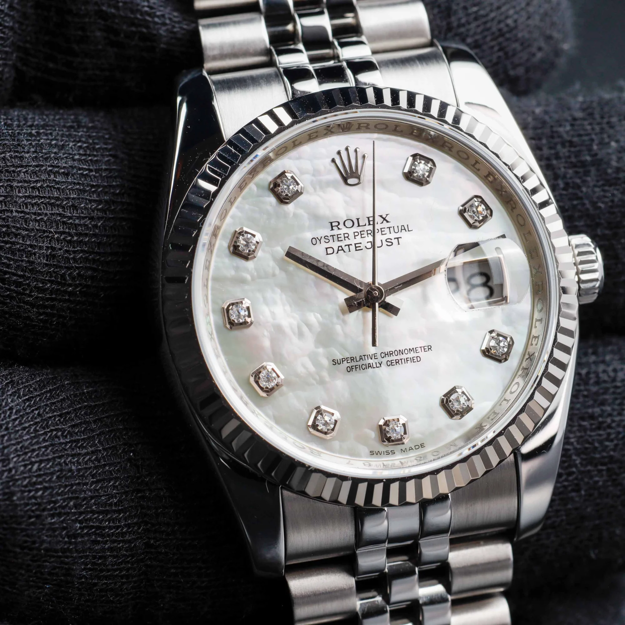 Rolex Datejust 36 steel/white gold 10