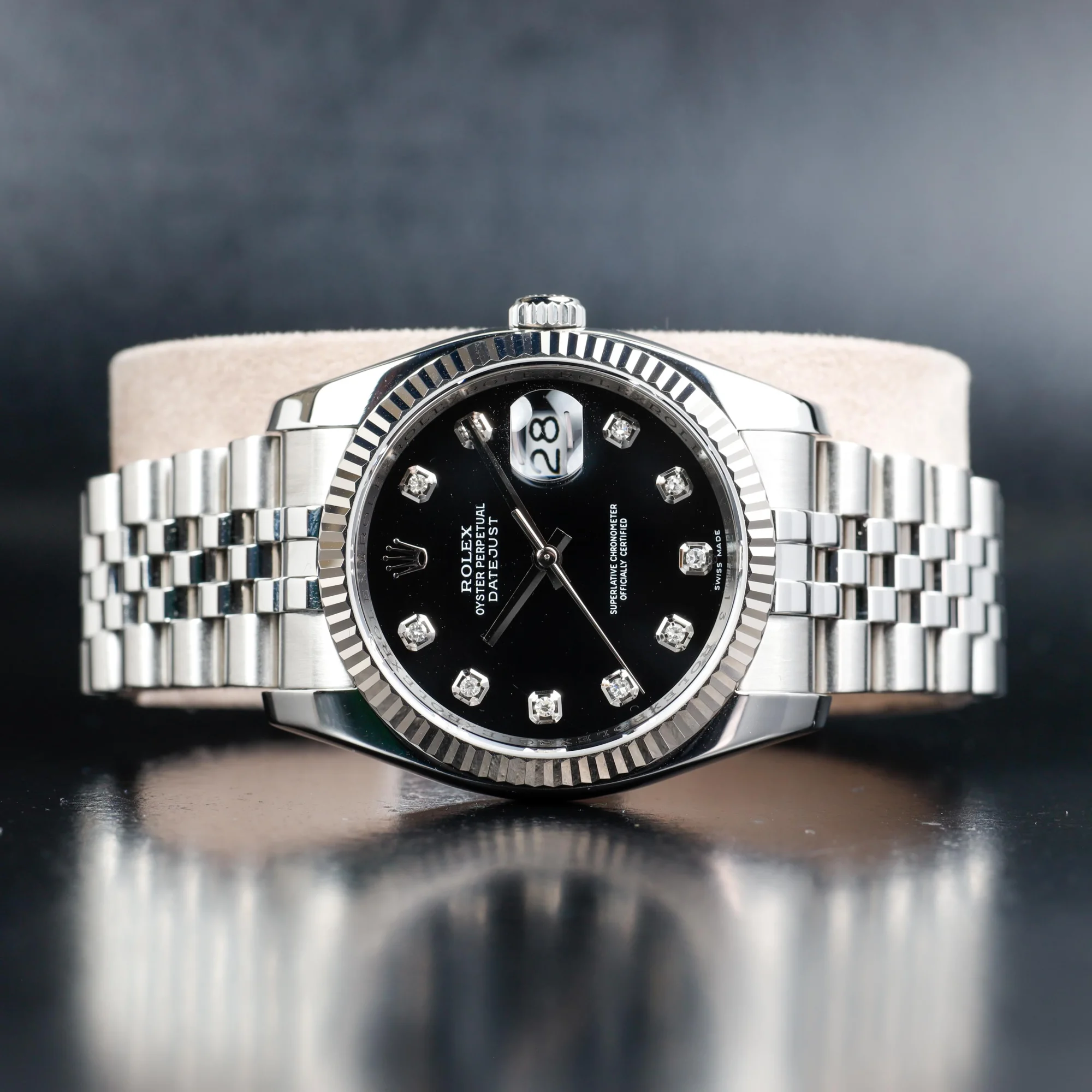Rolex Datumjust 36 stahl/weißgold 2