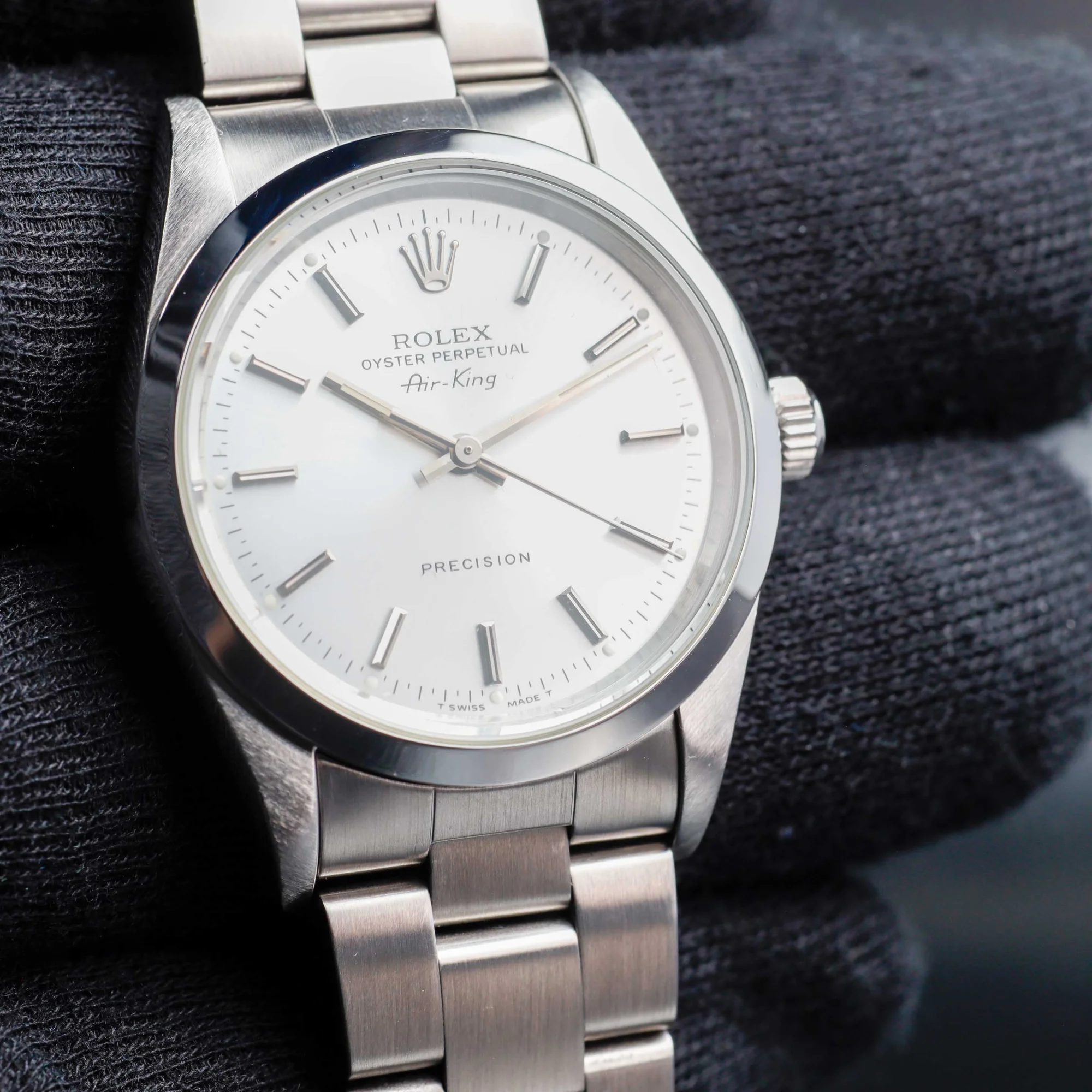Rolex Ar-king 34 acier 10
