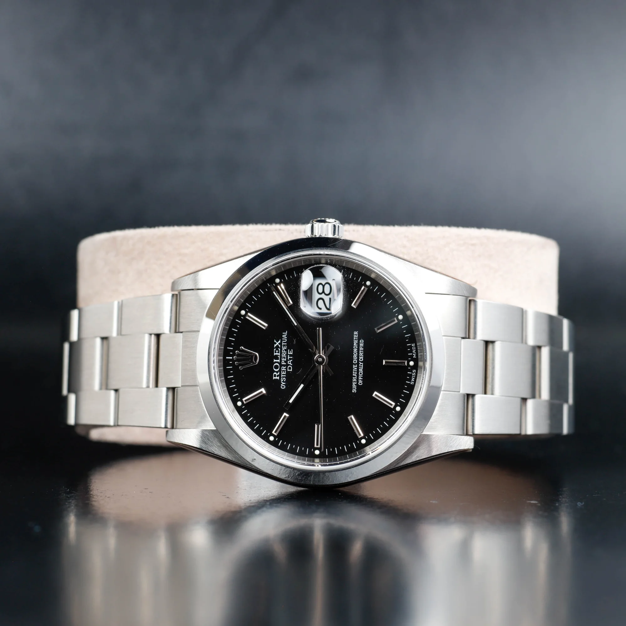 Rolex Oyster Perpetual Date 34 nos Zustand. stahl 2