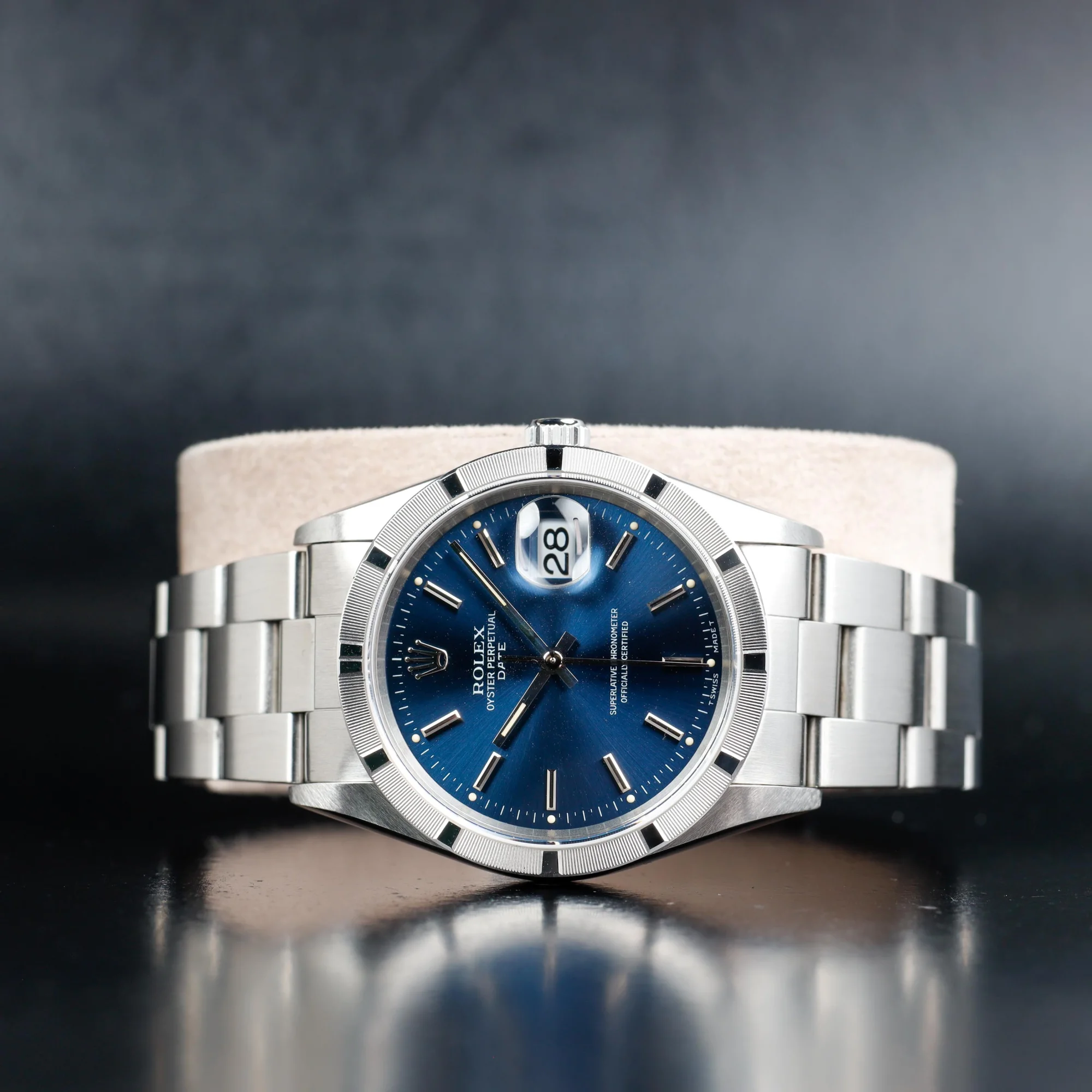 Rolex Oyster Ewiges Datum 34 stahl 2