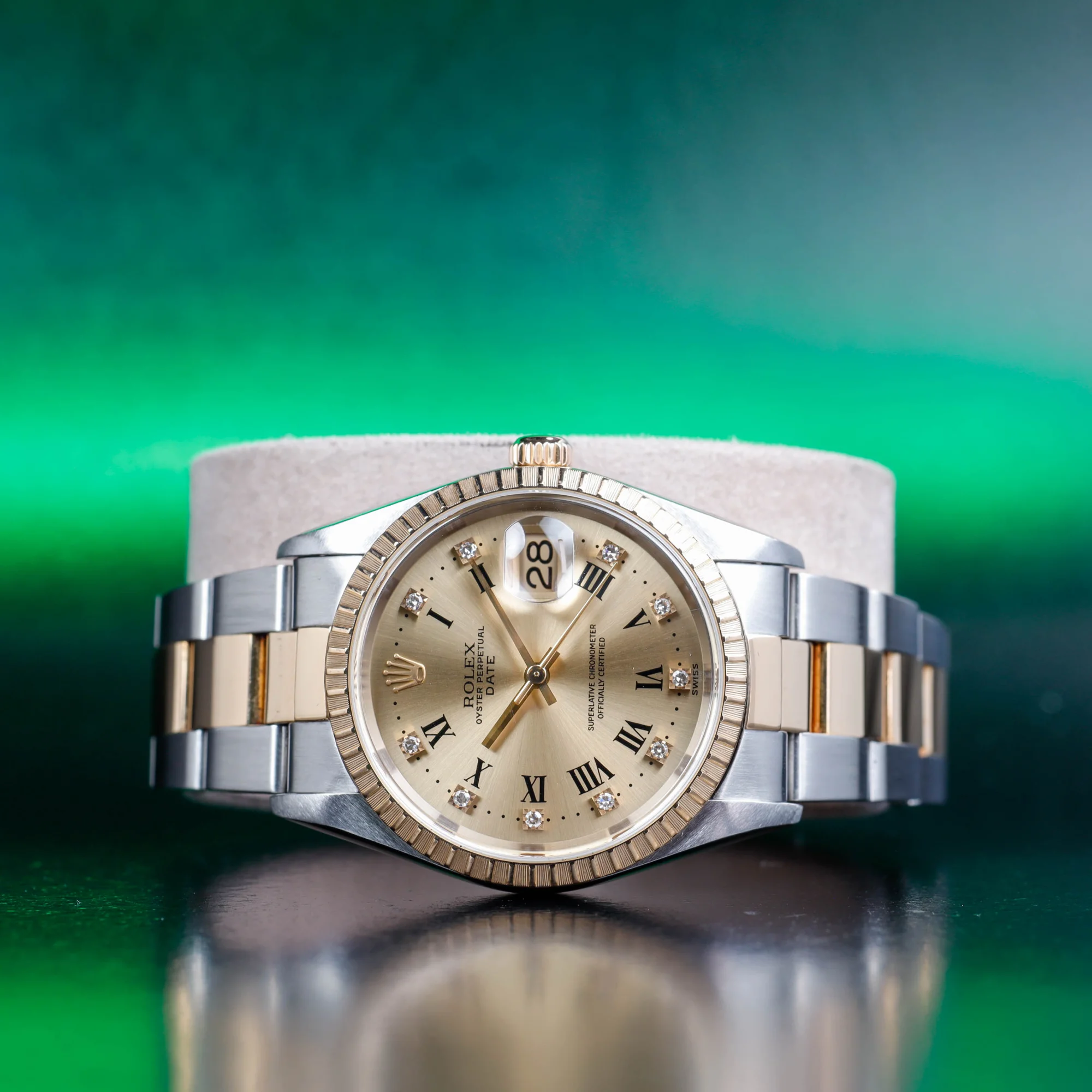 Rolex Oyster Perpetual Date 34 acier/or jaune