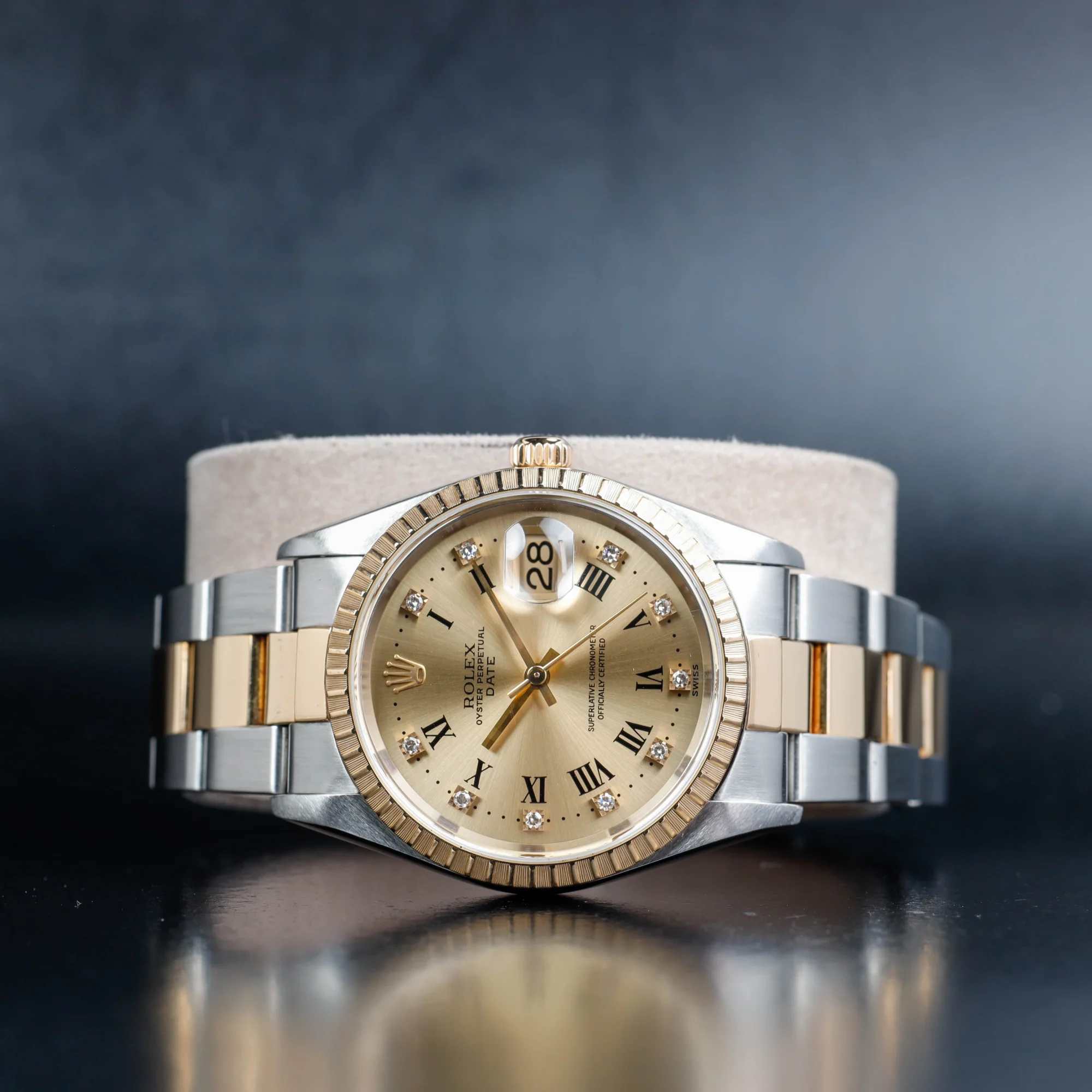 Rolex Oyster Ewiges Datum 34 stahl/gelbgold 2