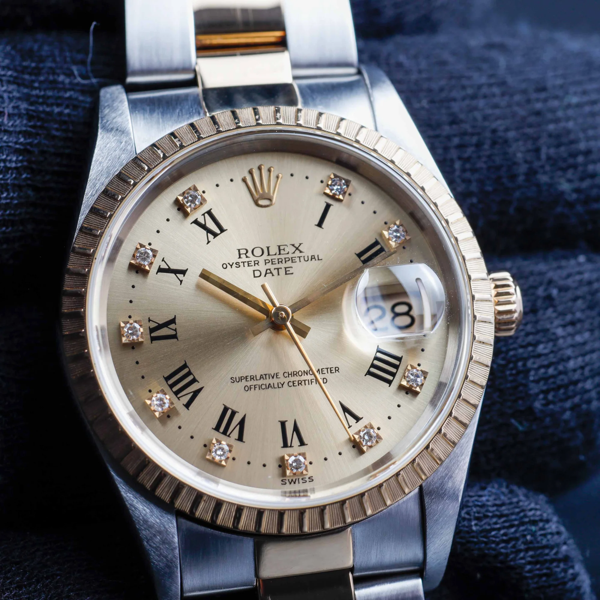 Rolex Oyster Ewiges Datum 34 stahl/gelbgold 11