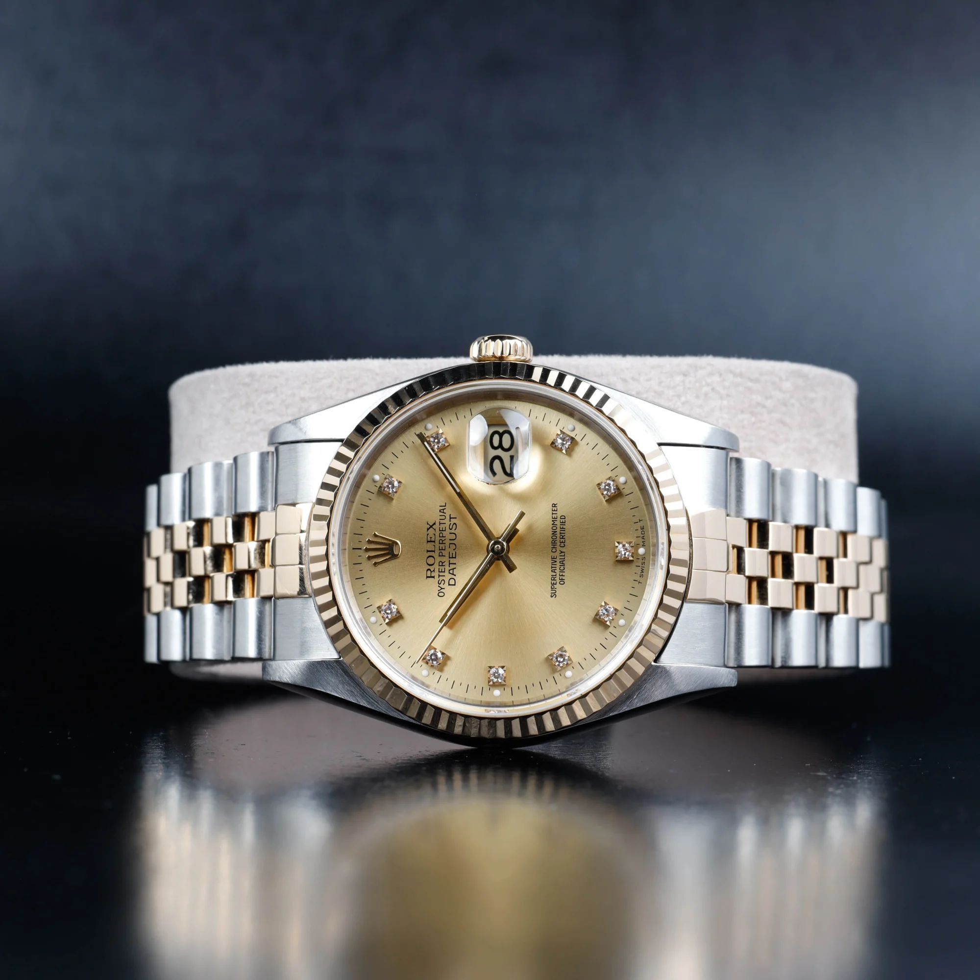 Rolex Datejuste 36 acier/or blanc 2