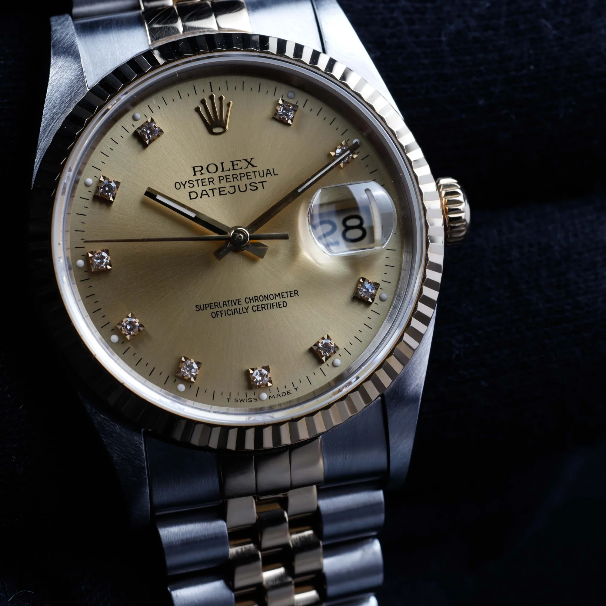 Rolex Datejuste 36 acier/or blanc 10