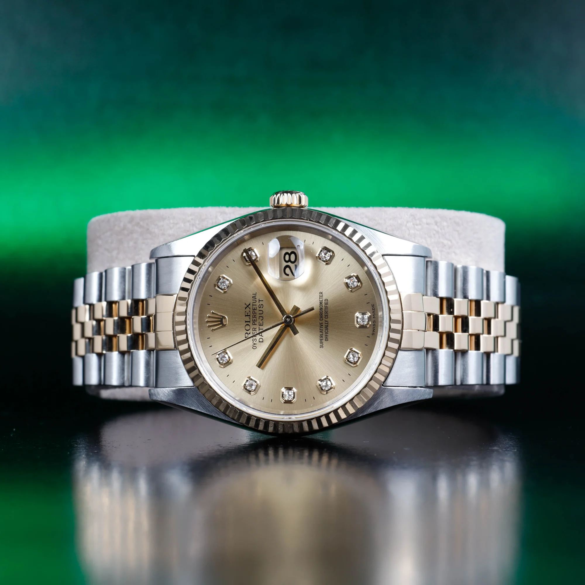 Rolex Datejuste 36 acier/or jaune