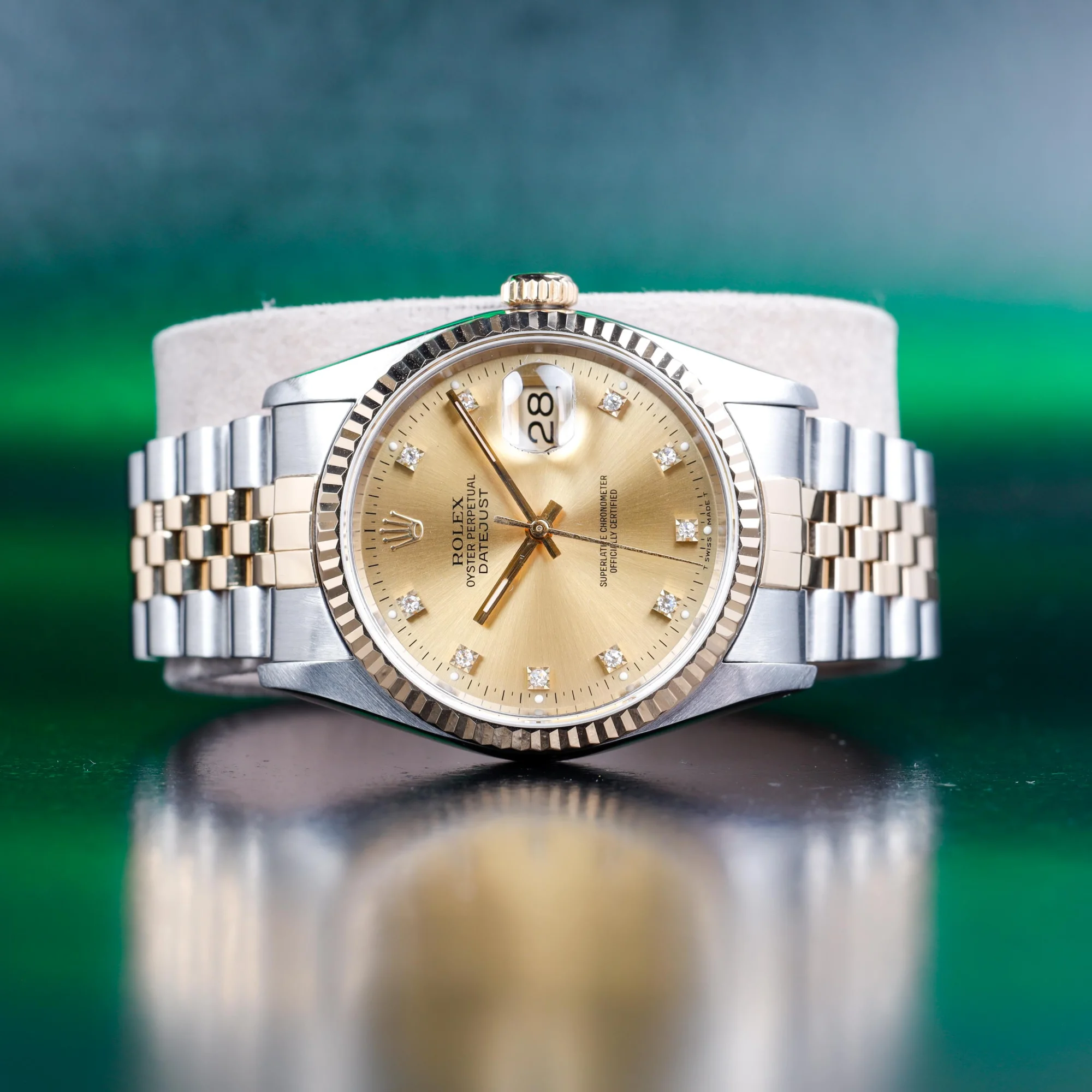 Rolex Datumjust 36 stahl/gelbgold