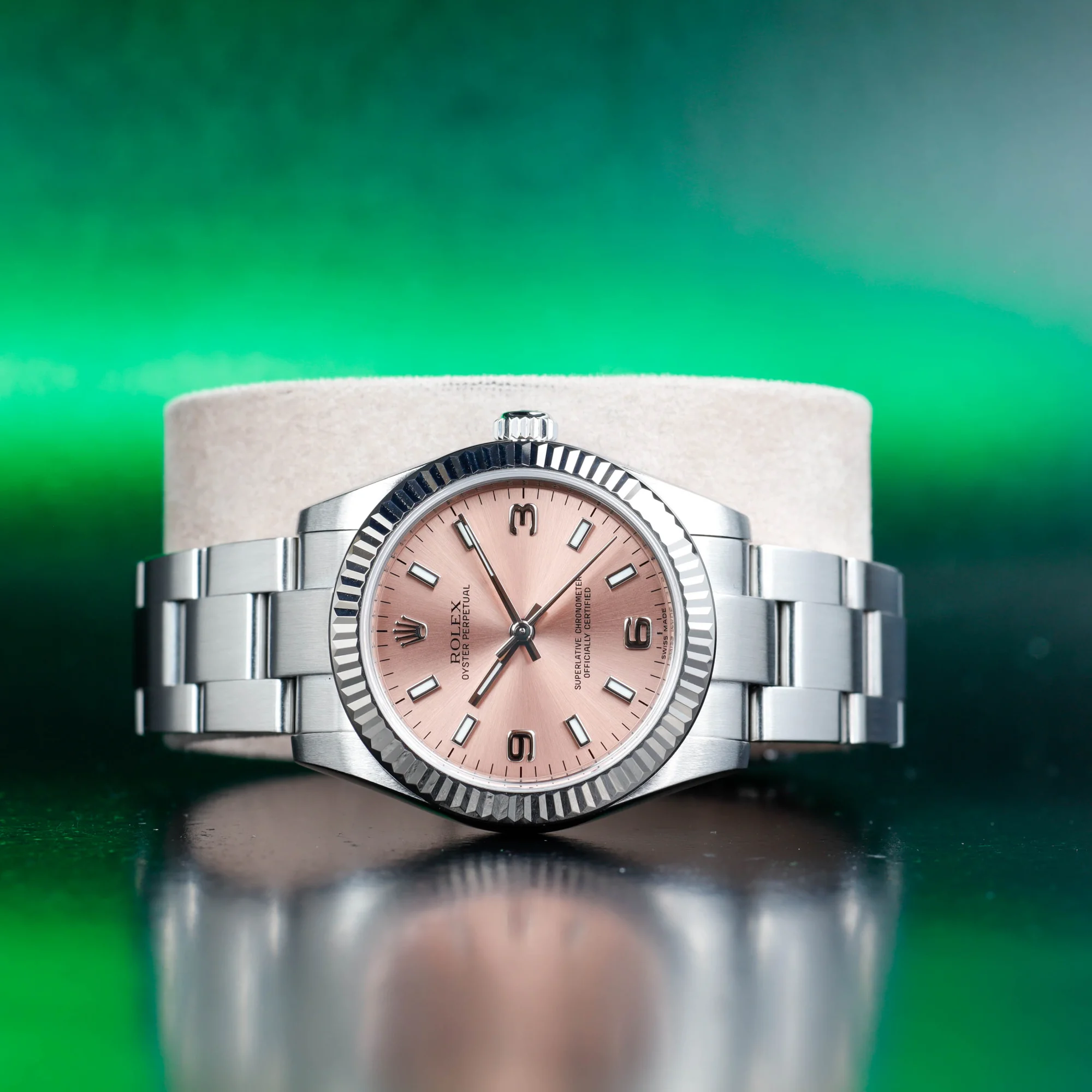 Rolex Oyster Perpetual 31 acier/or blanc