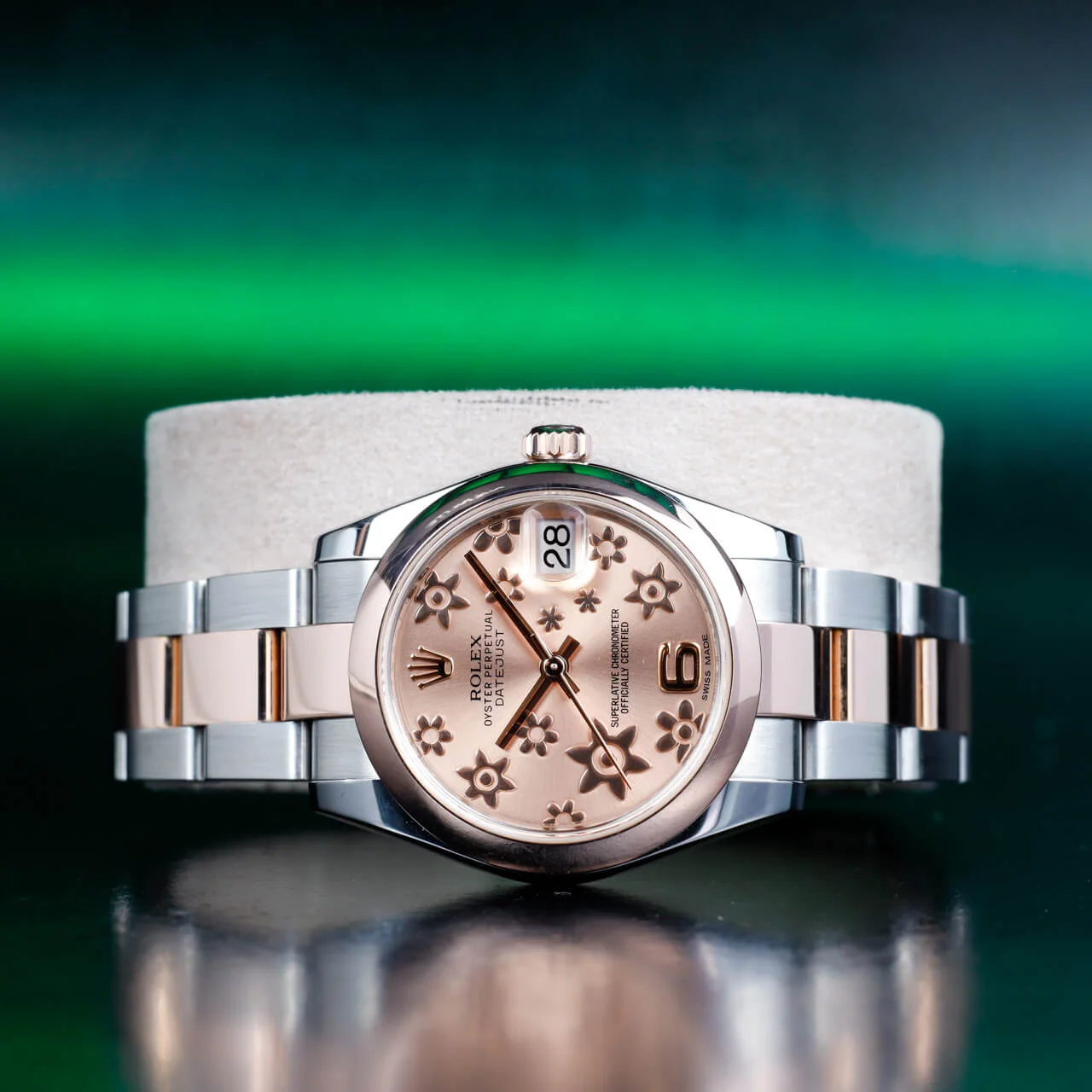 Rolex Datejust 31 steel/pink gold