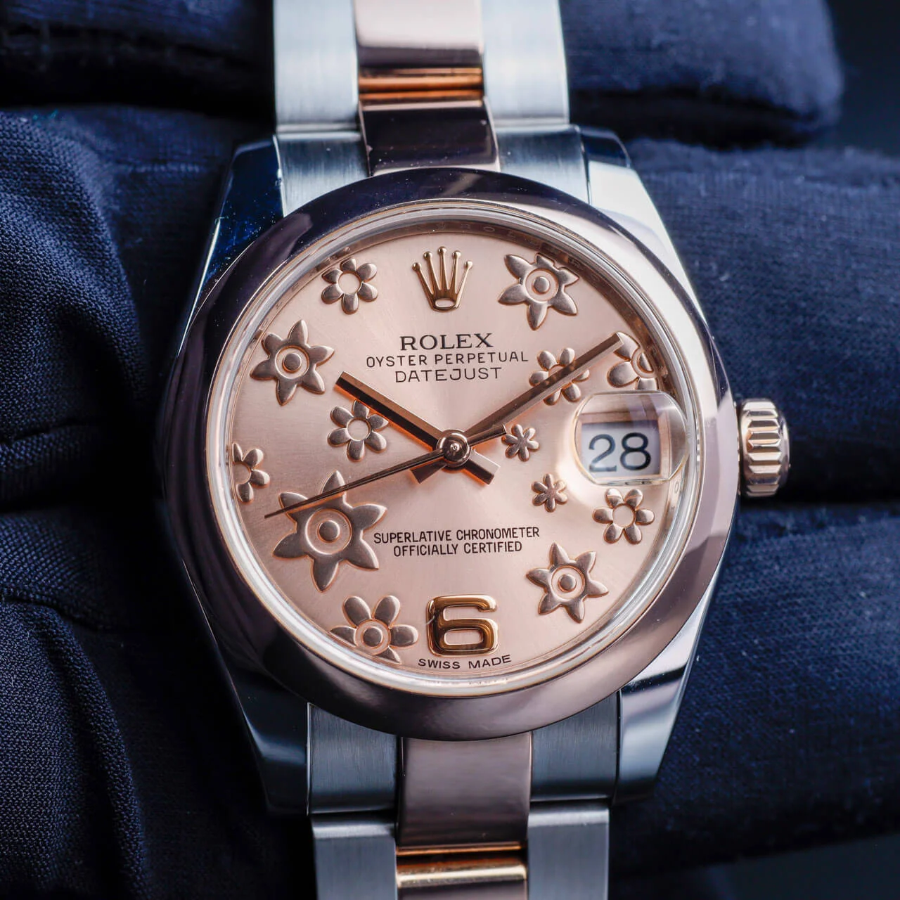 Rolex Datejust 31 steel/pink gold 9