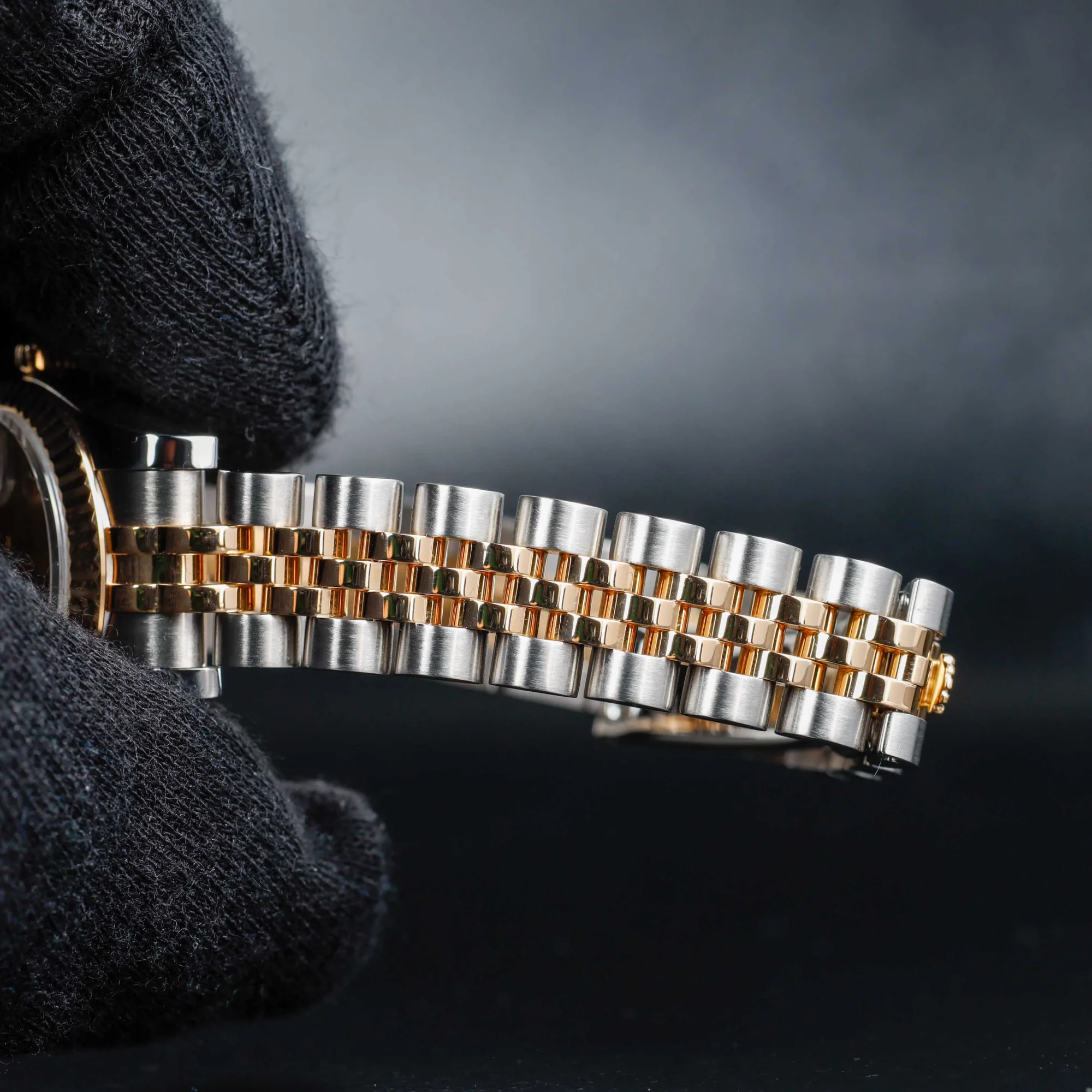 Rolex Dame-datejust 26 stahl/gelbgold 9