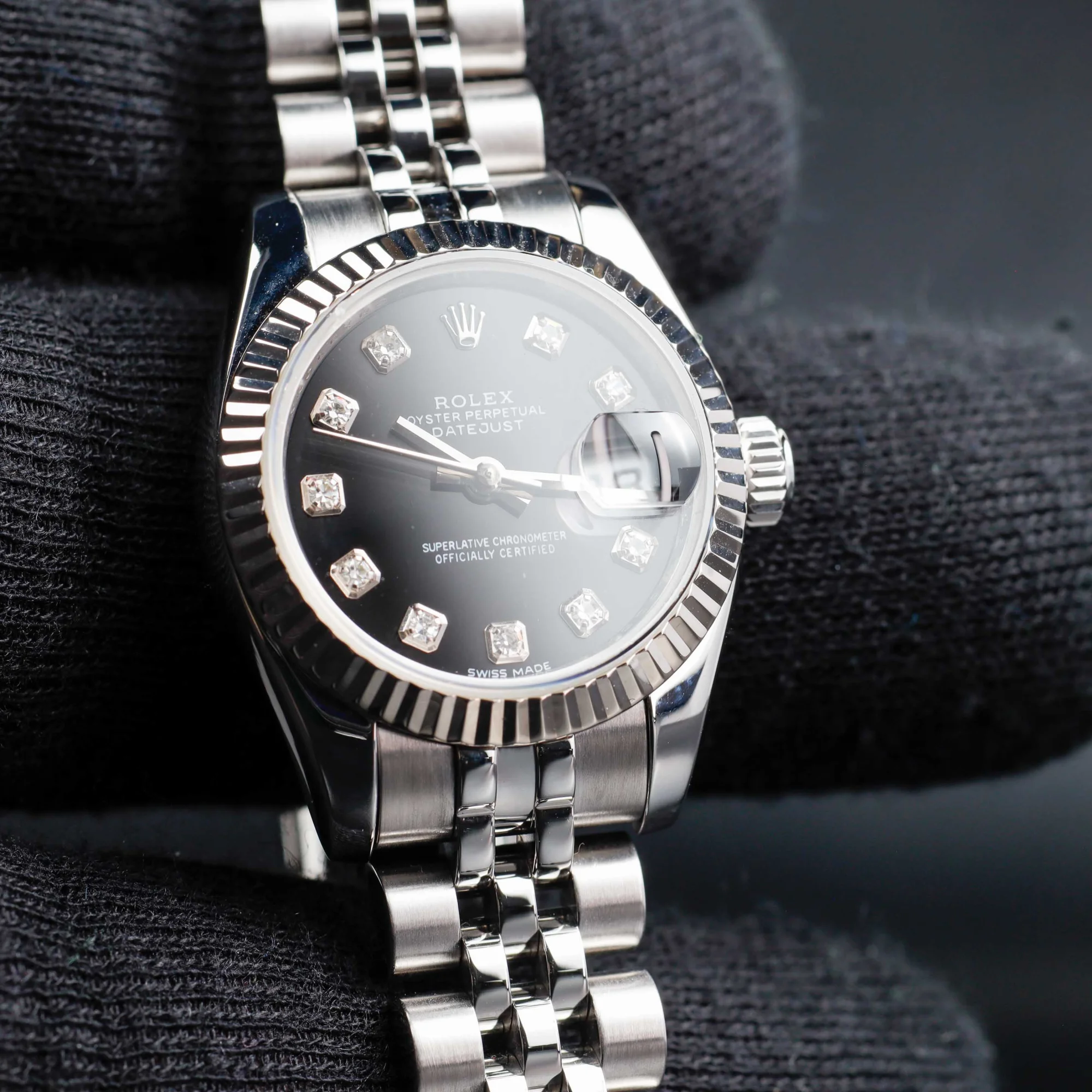 Rolex Lady-datejust 26 acciaio/oro bianco 10