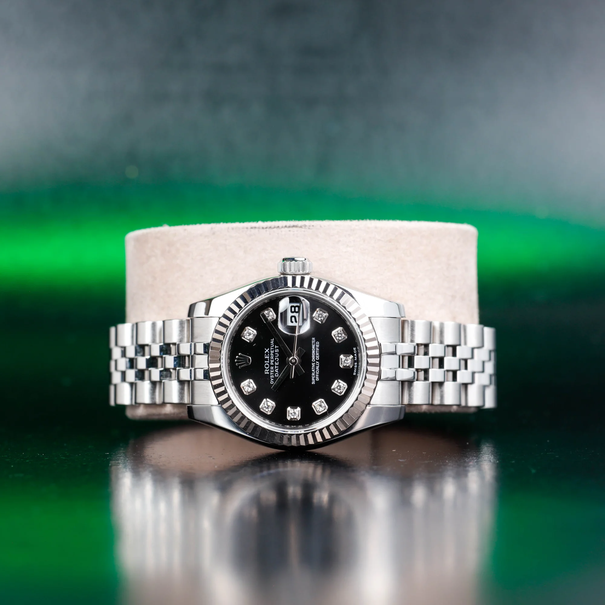 Rolex Lady-datejust 26 steel/white gold