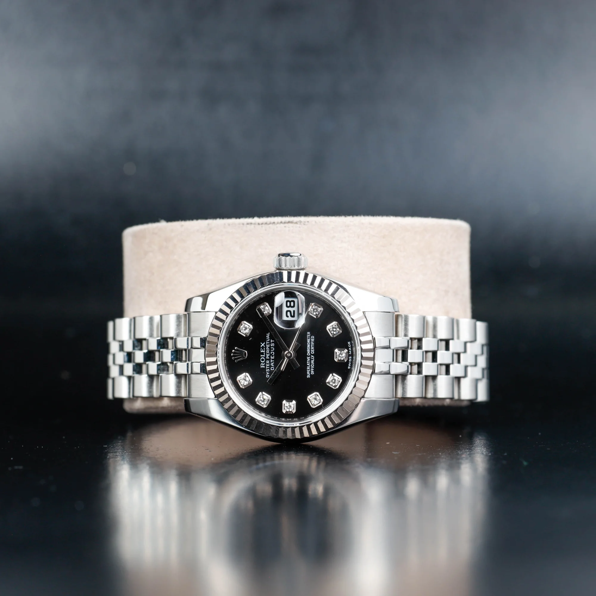 Rolex Lady-datejust 26 steel/white gold 2