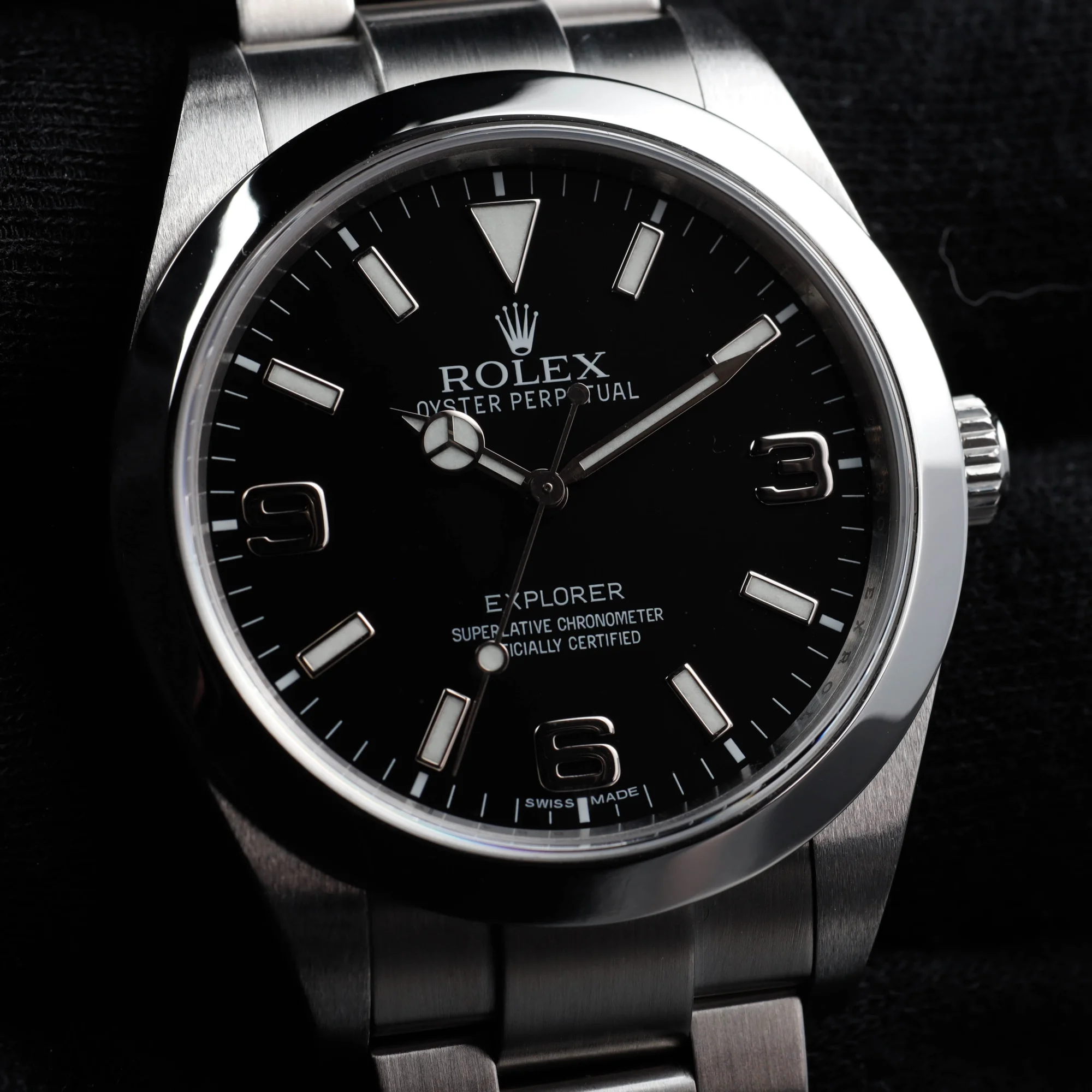 Rolex Explorer stahl 10