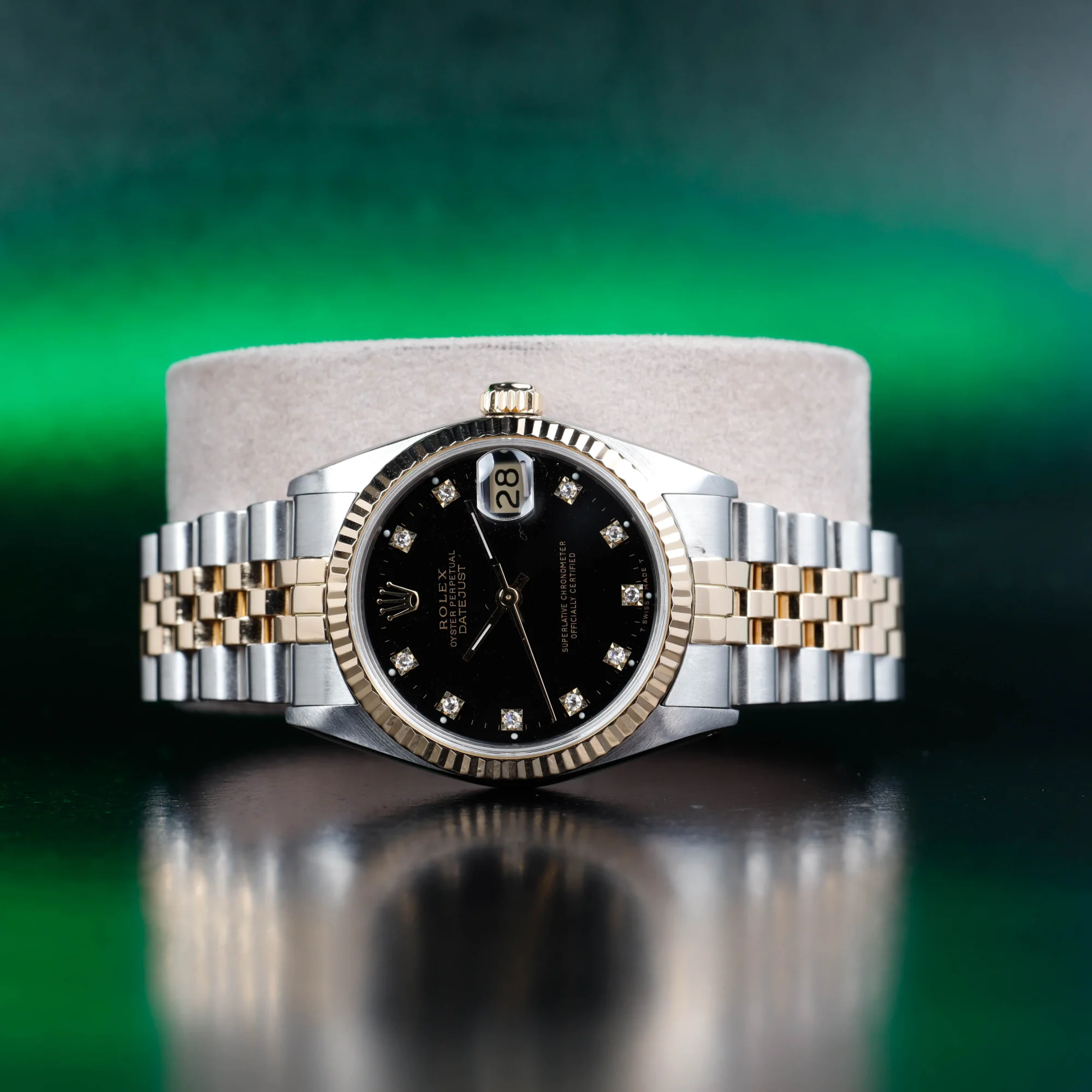 Rolex Datum31just stahl/gelbgold