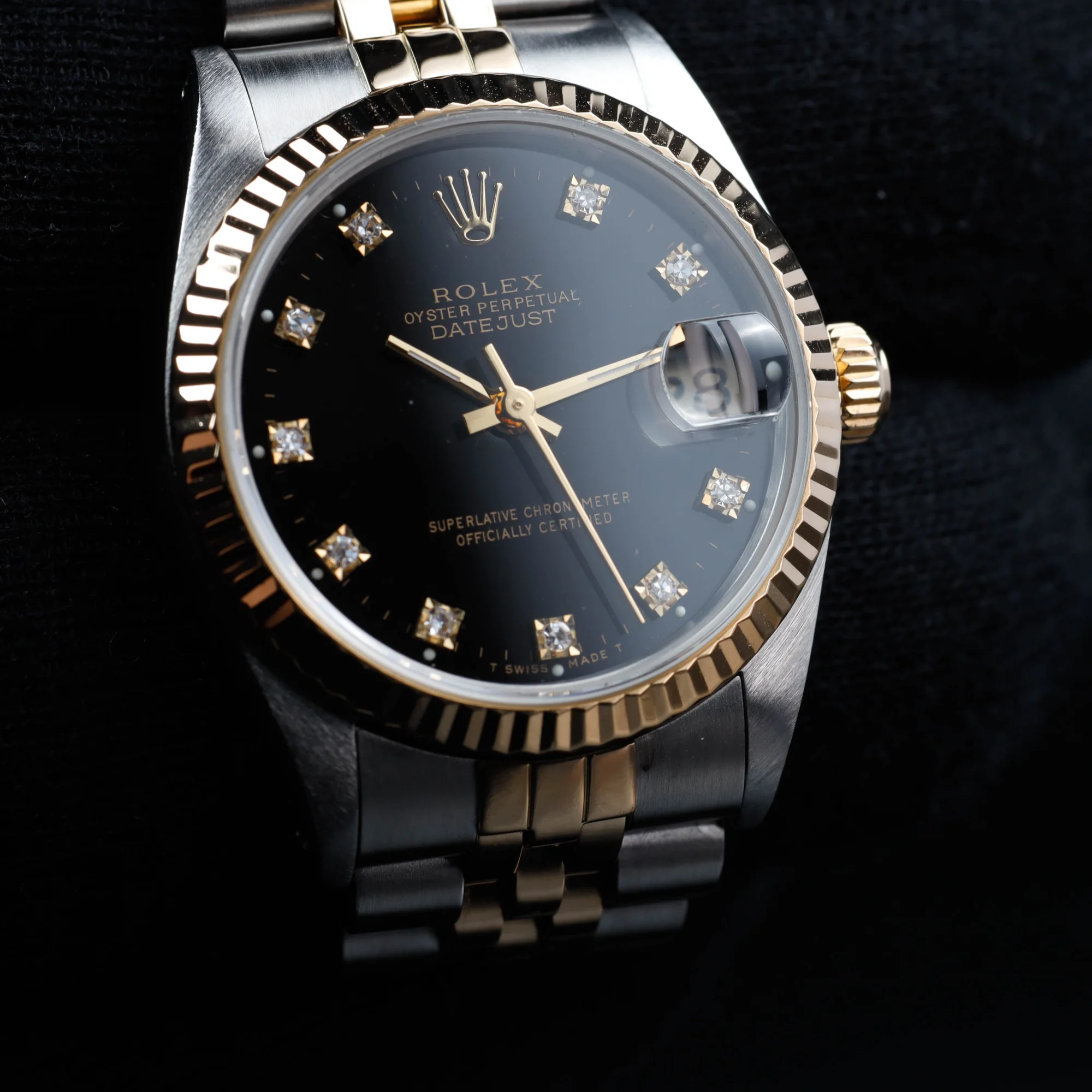Rolex Datum31just stahl/gelbgold 10