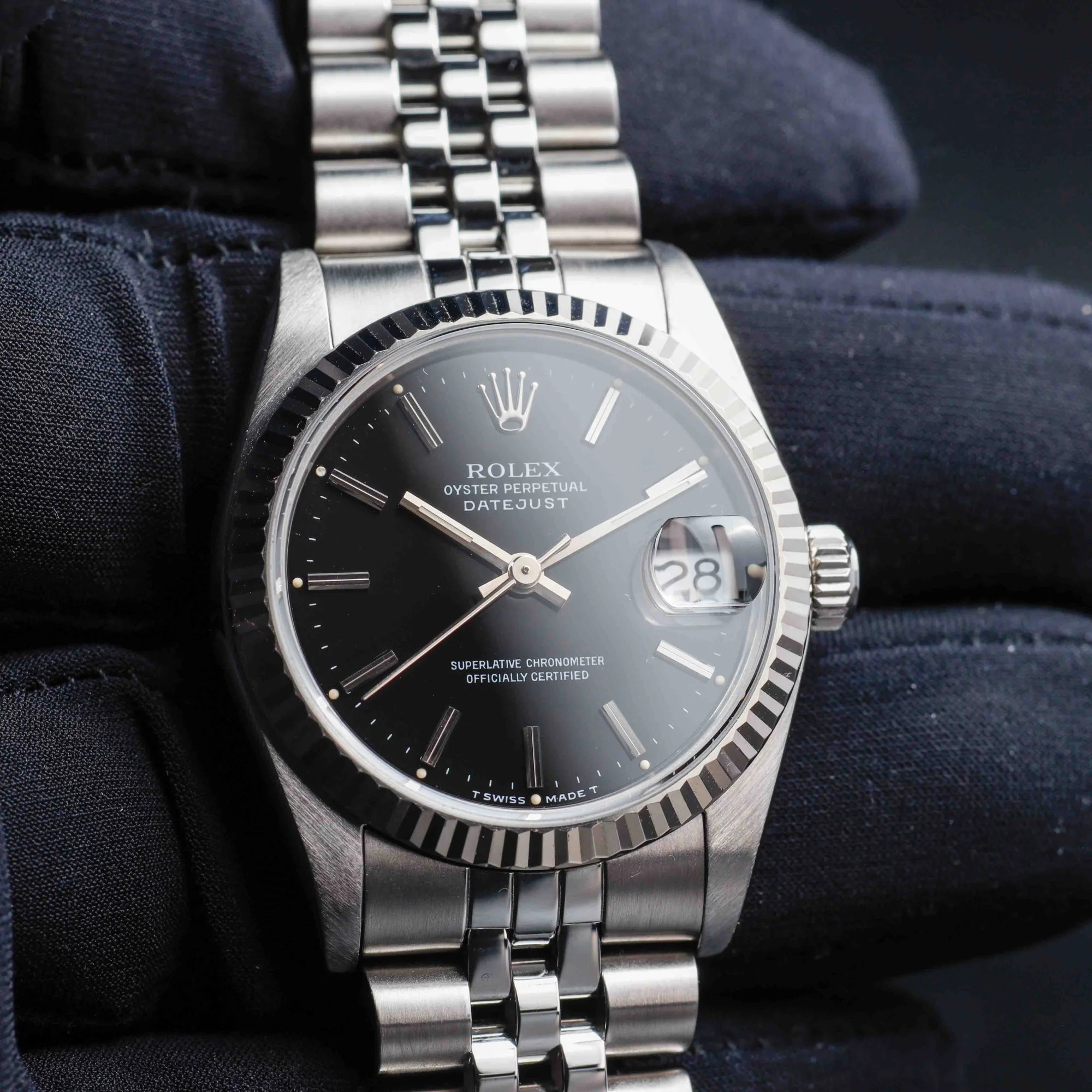 Rolex Datejust 31 steel/white gold 10