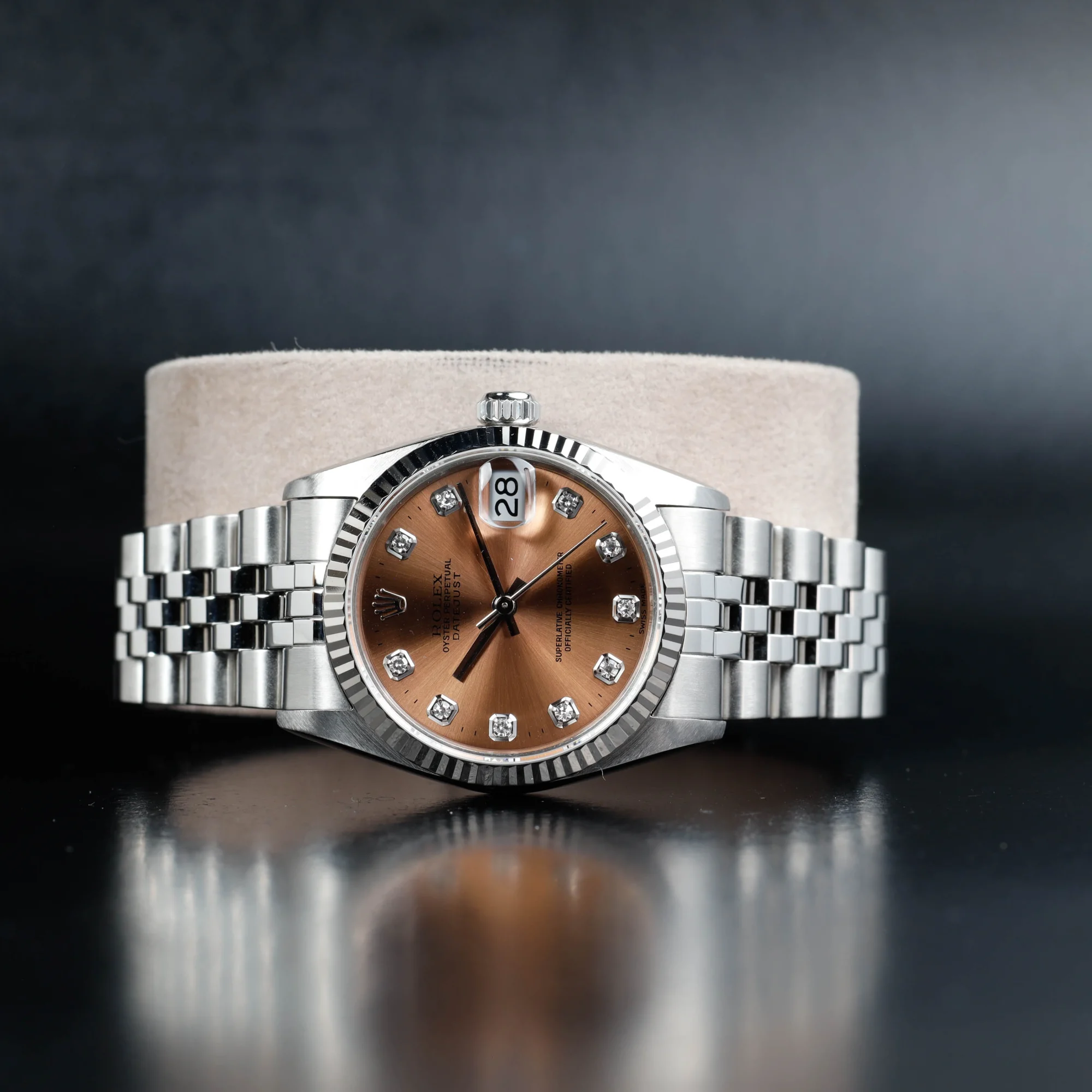 Rolex Datum31just stahl/weißgold 2