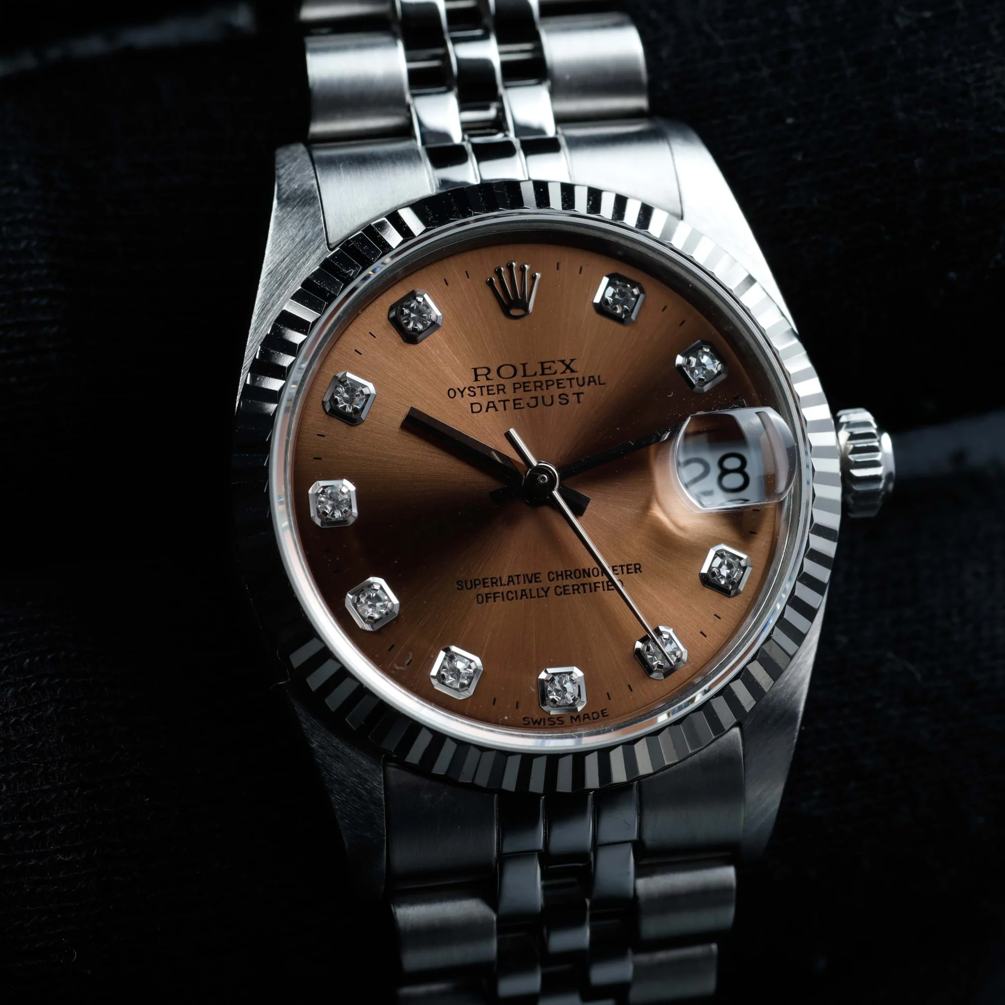 Rolex Datum31just stahl/weißgold 10