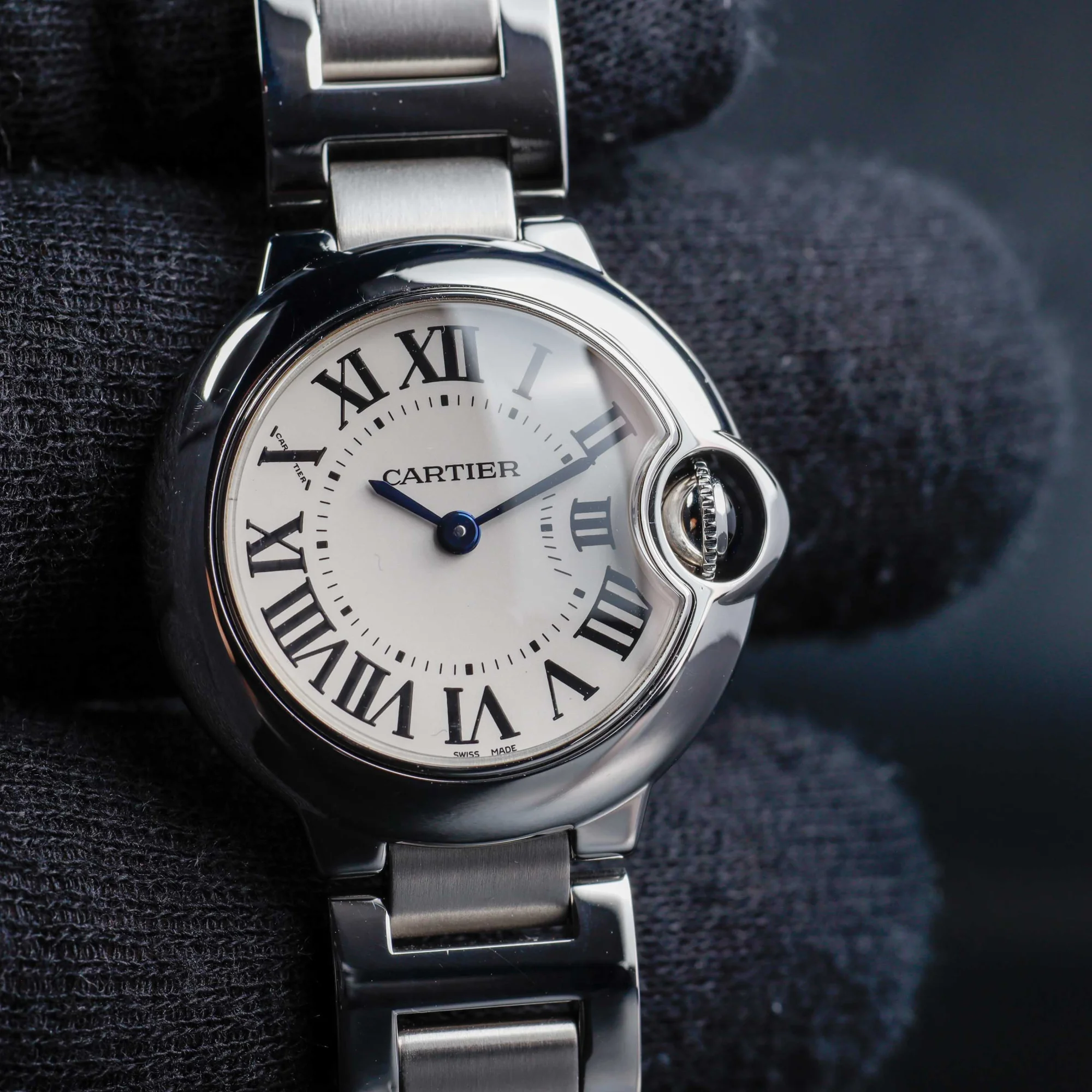 Cartier Ballon Bleu acciaio 10
