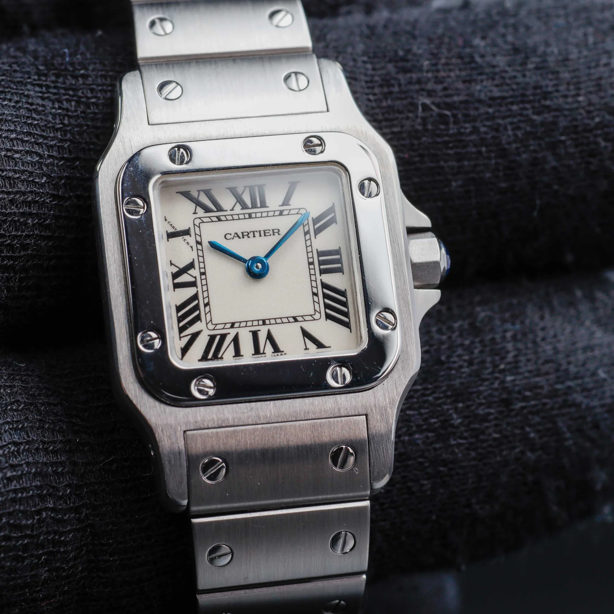 Cartier Santos GalbÉe steel 9