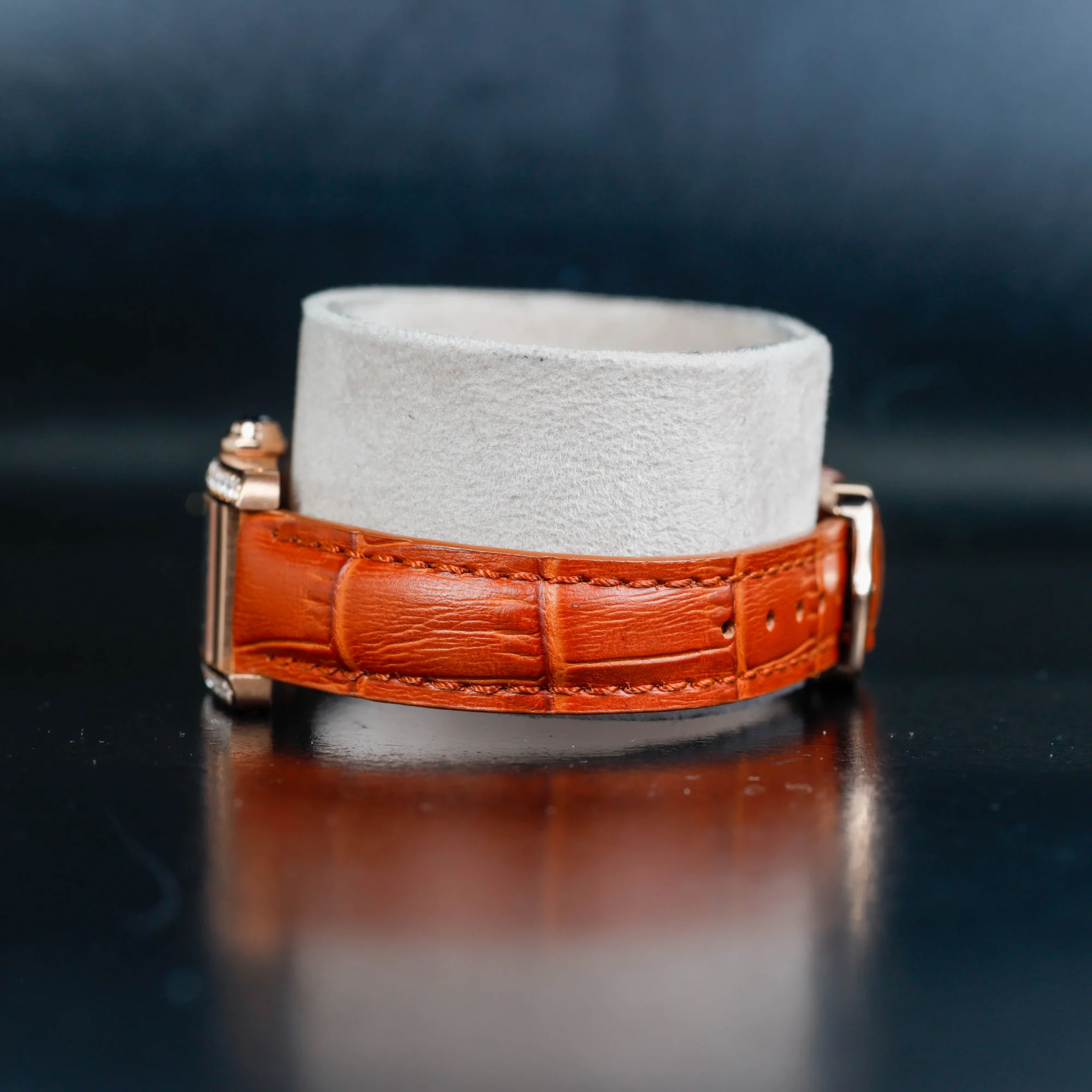 Cartier Tank AmÉricaine With Natural Diamonds Customization oro rosa 3