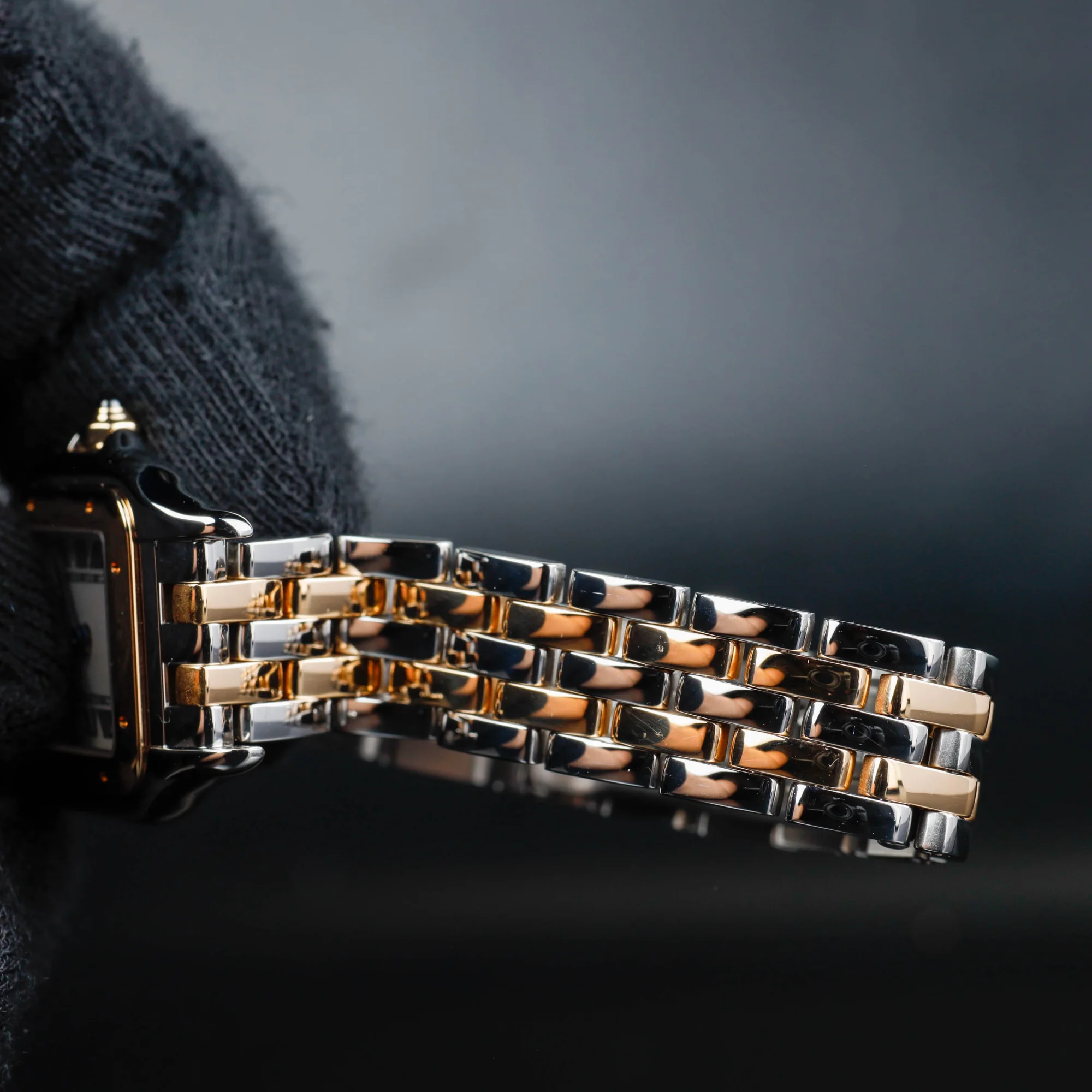 Cartier PanthÈre acier/or jaune 9
