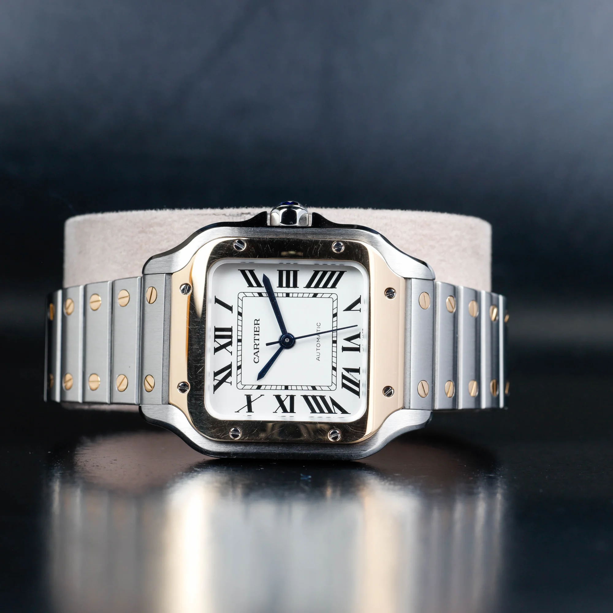Cartier Santos stahl/gelbgold 2