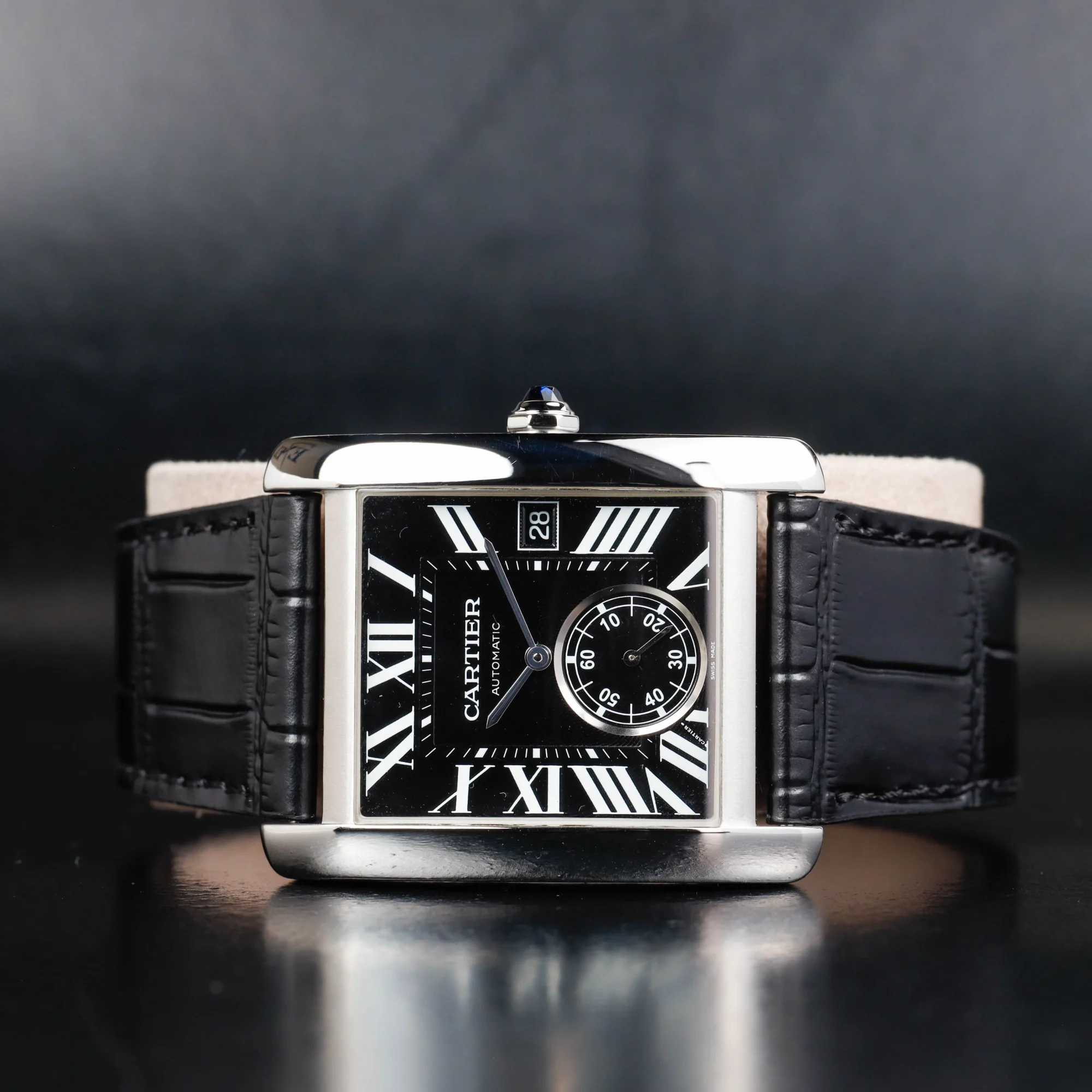 Cartier Tank Mc steel 2