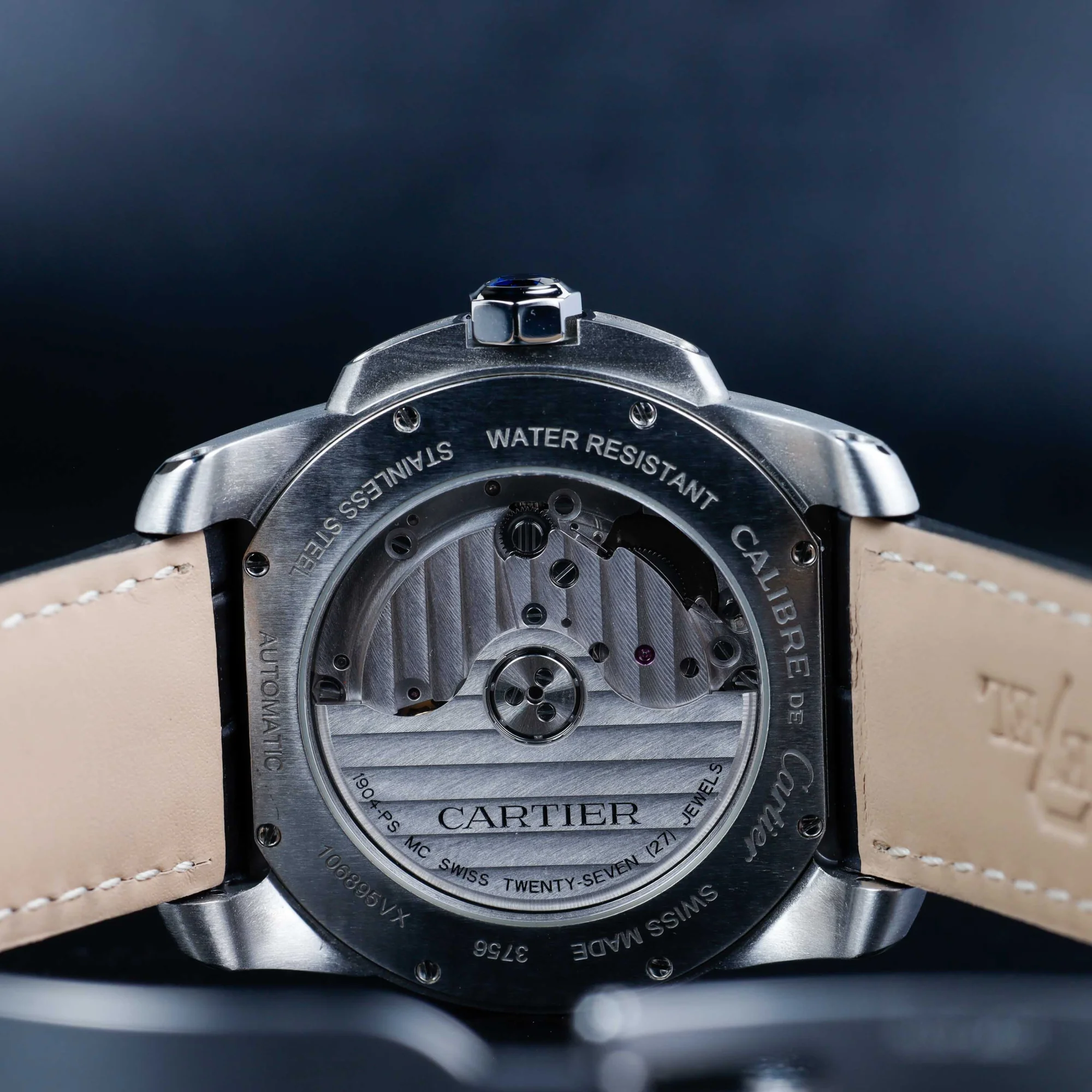 Cartier Calibre De Cartier acciaio 9