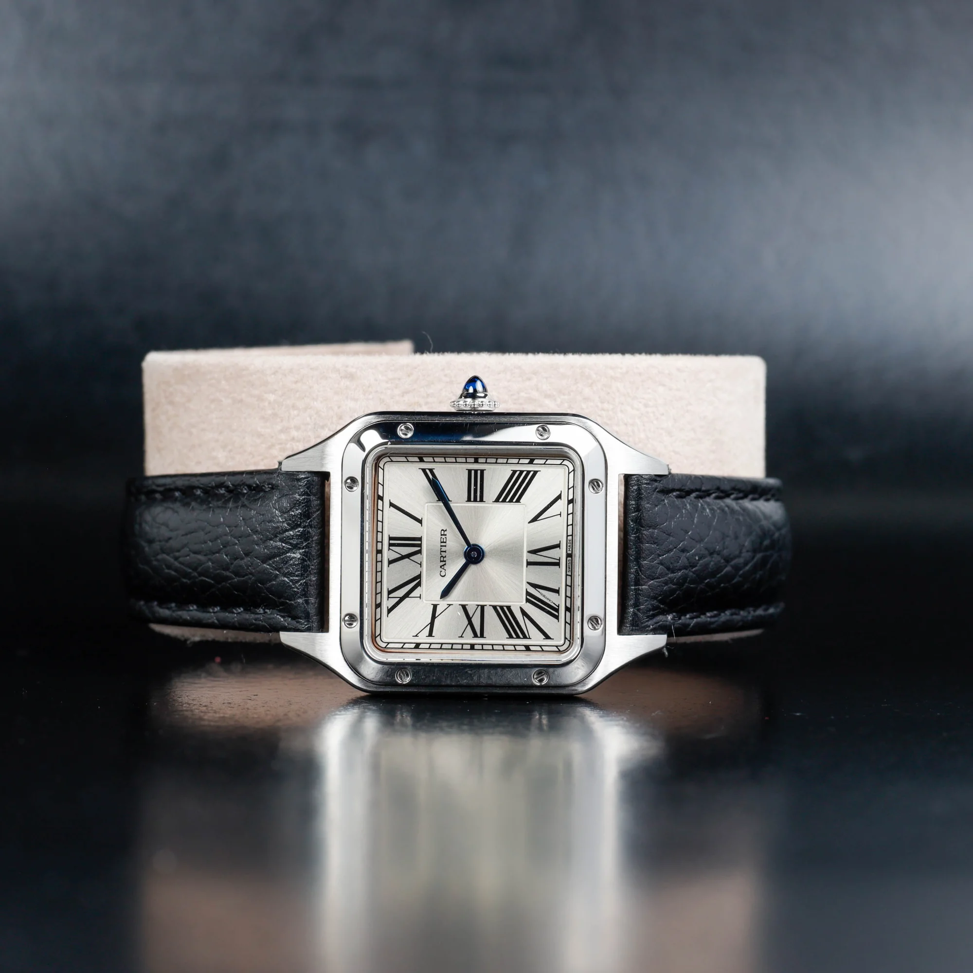 Cartier Santos Dumont steel 2