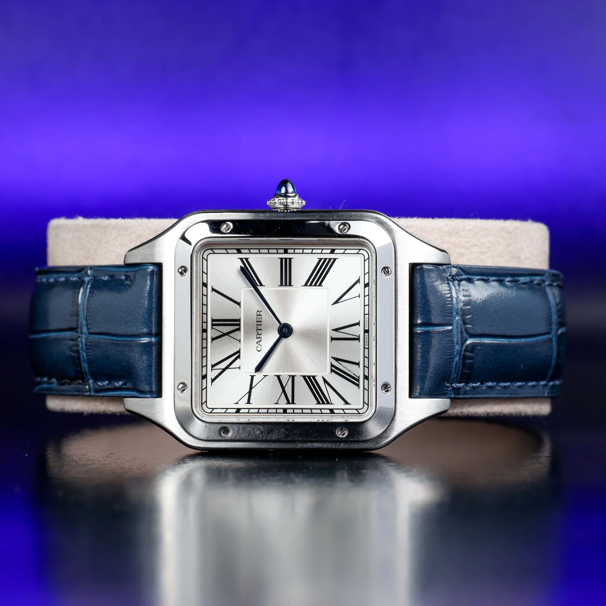 Cartier Santos Dumont Xl acier
